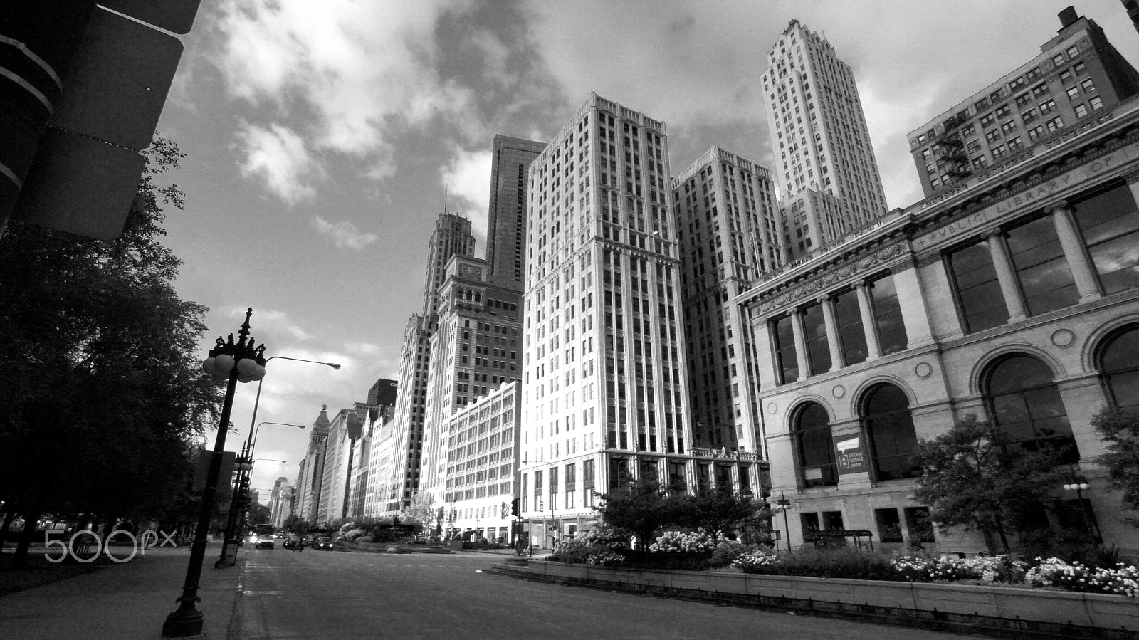 Sony SLT-A35 sample photo. S michigan ave. photography