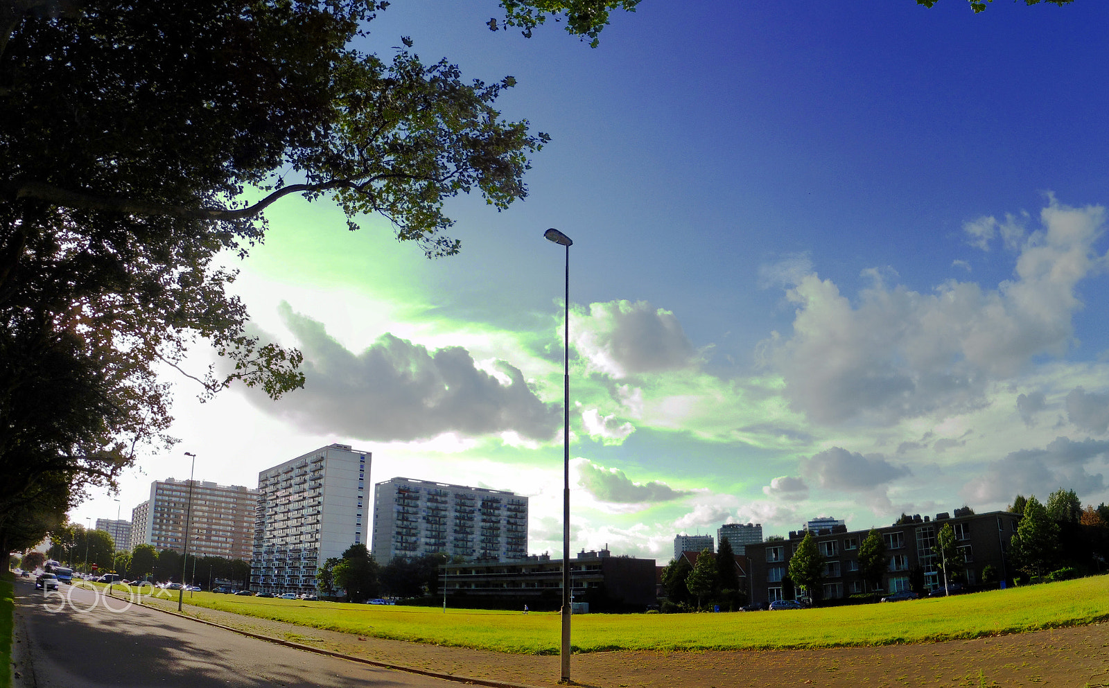 Panasonic DMC-TZ55 sample photo. Fa linkeroever streetview photography