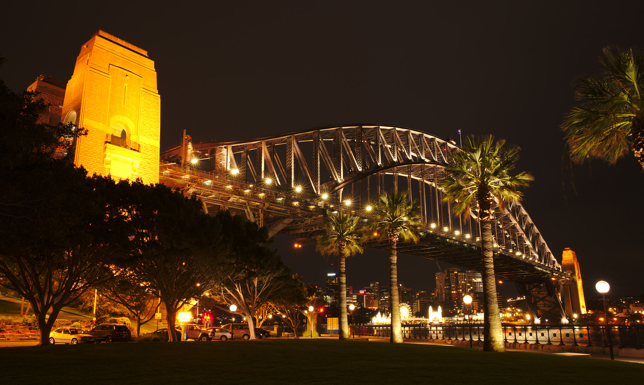 Sony a7 II + Sony FE 28mm F2 sample photo. Sydney harbour bridge photography