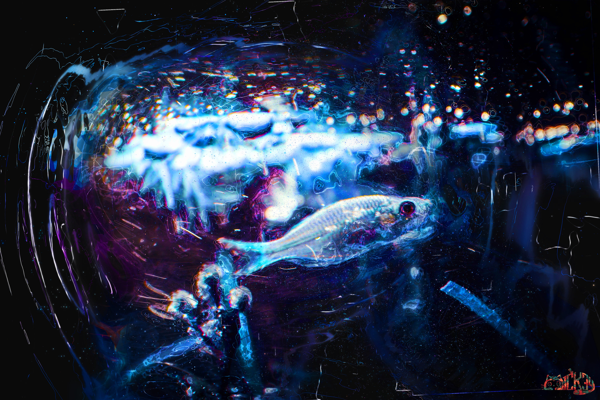 Canon EOS 500D (EOS Rebel T1i / EOS Kiss X3) sample photo. Fish in dream photography