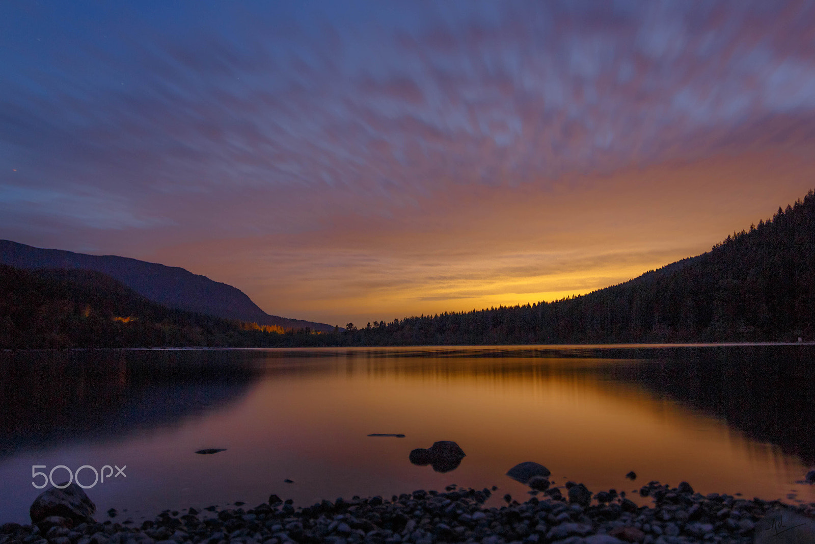 Canon EOS 700D (EOS Rebel T5i / EOS Kiss X7i) sample photo. After the sunset ~ 2 photography