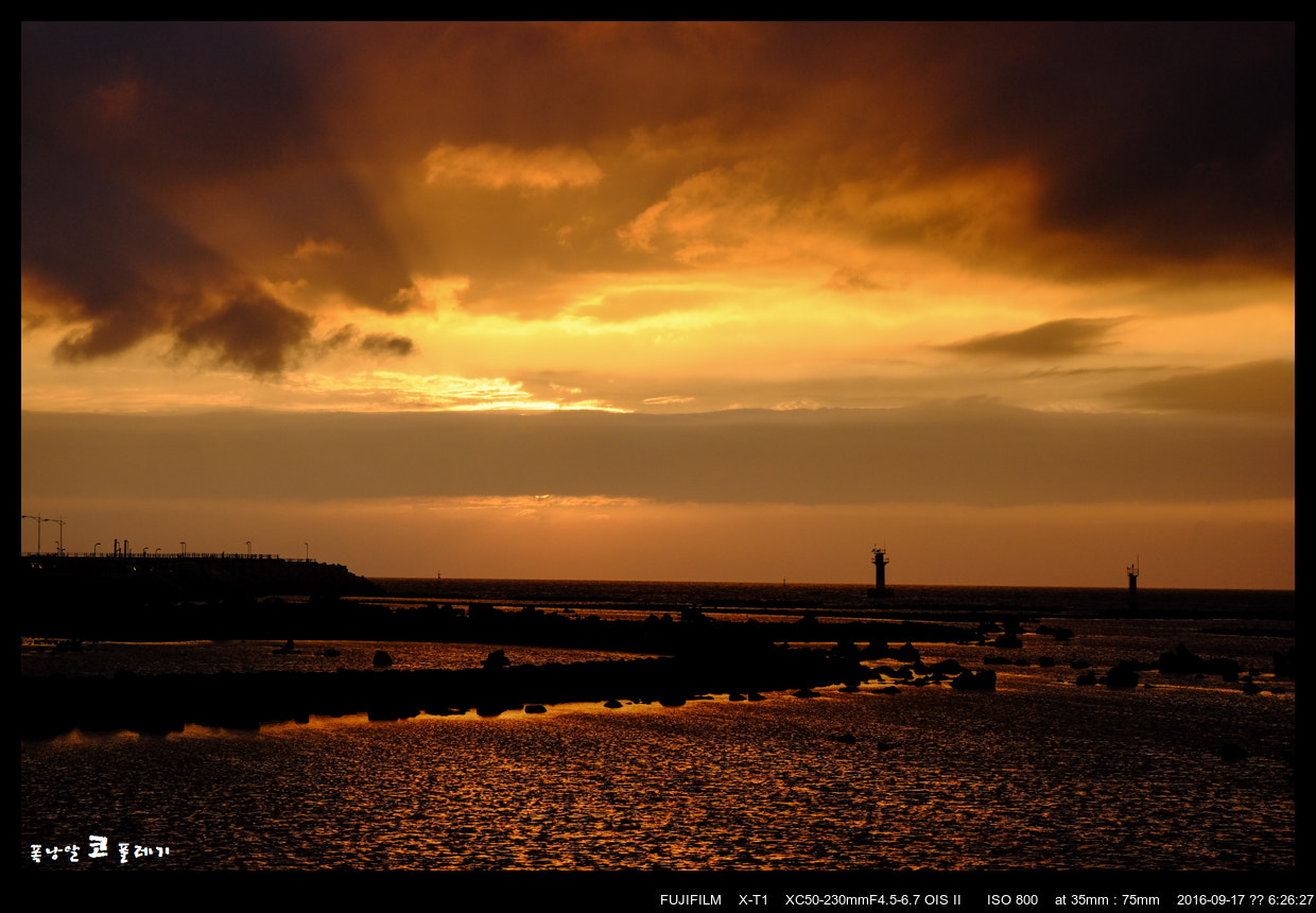 Fujifilm X-T1 + Fujifilm XC 50-230mm F4.5-6.7 OIS II sample photo. Sunset_0917 photography