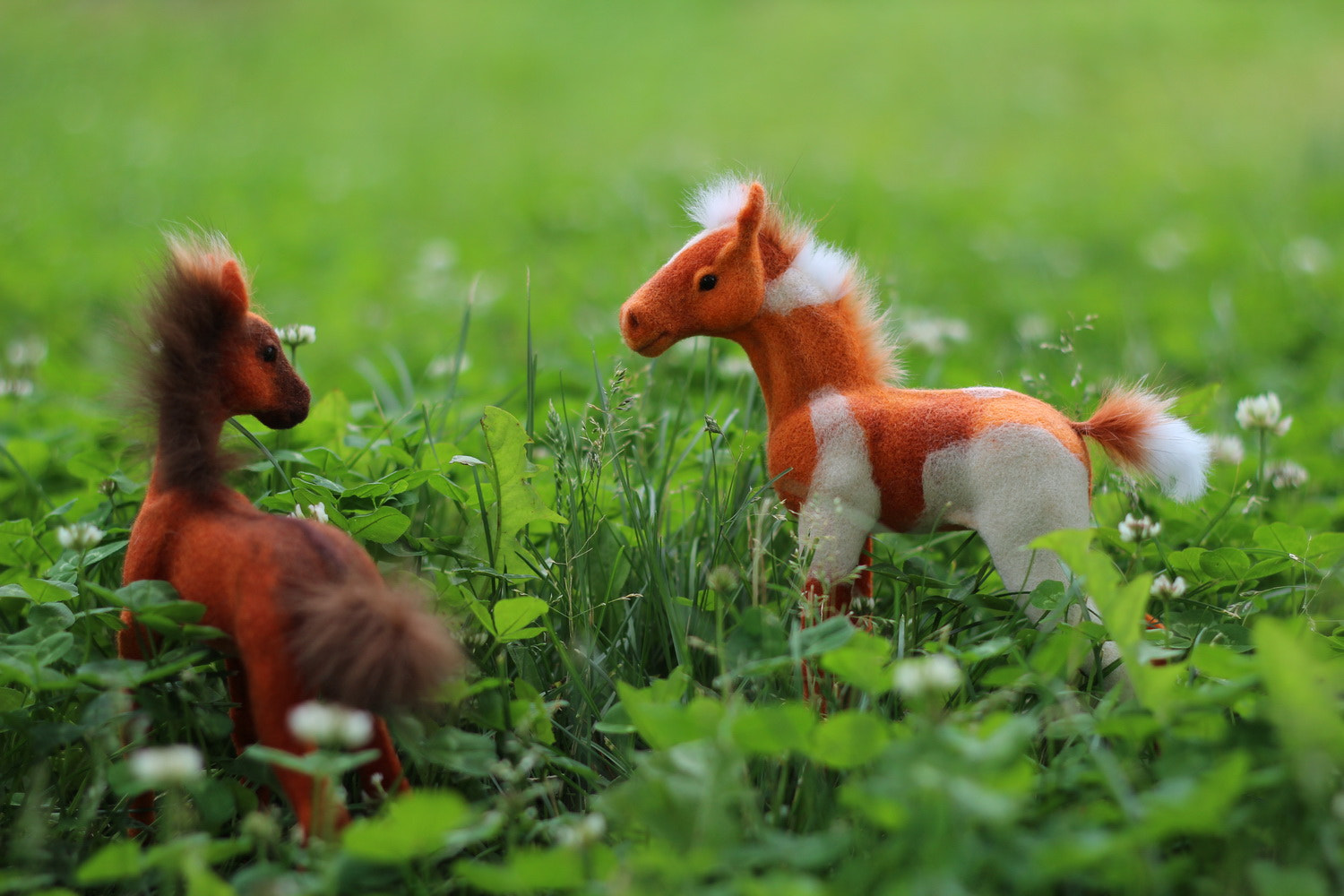 Canon EOS 600D (Rebel EOS T3i / EOS Kiss X5) sample photo. Felting horses photography