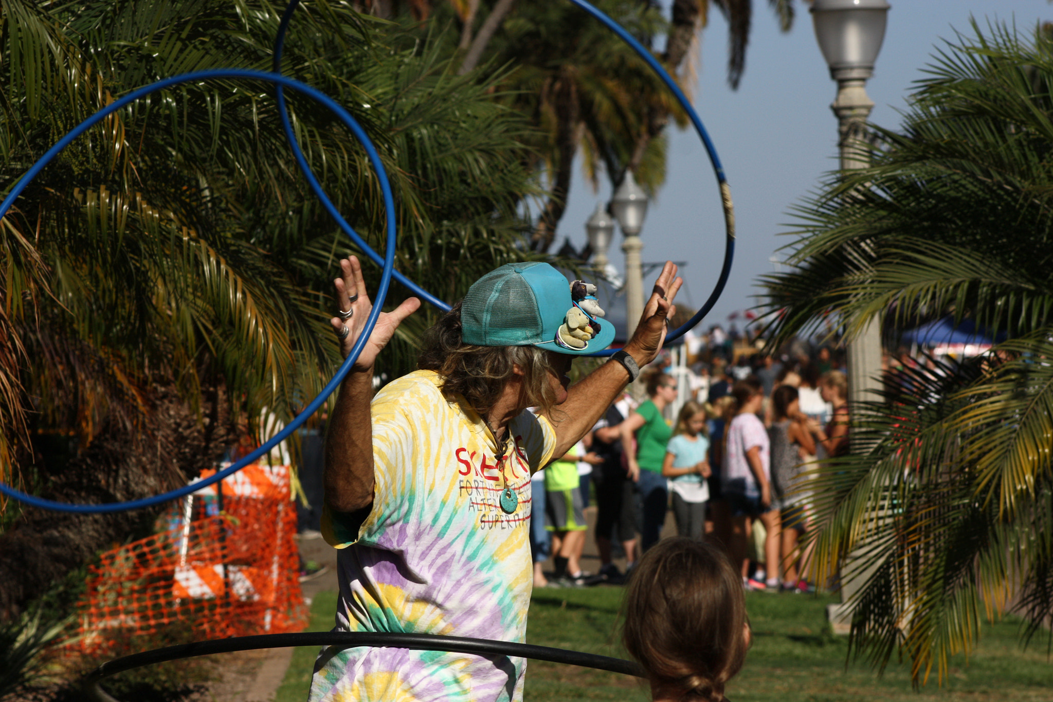 Canon EOS 450D (EOS Rebel XSi / EOS Kiss X2) sample photo. Hula hoop guy photography