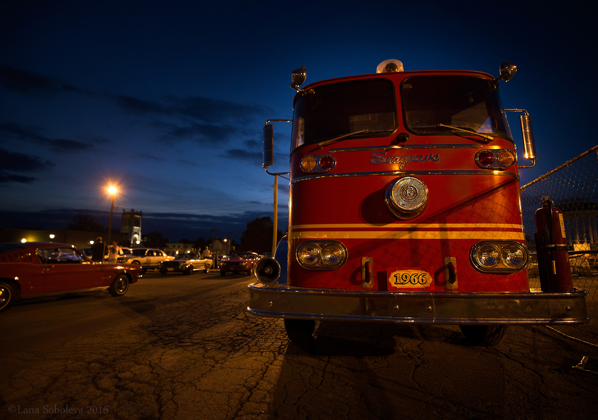 Canon EOS-1D X + Canon EF 16-35mm F4L IS USM sample photo. 1966 seagrave fire engine photography