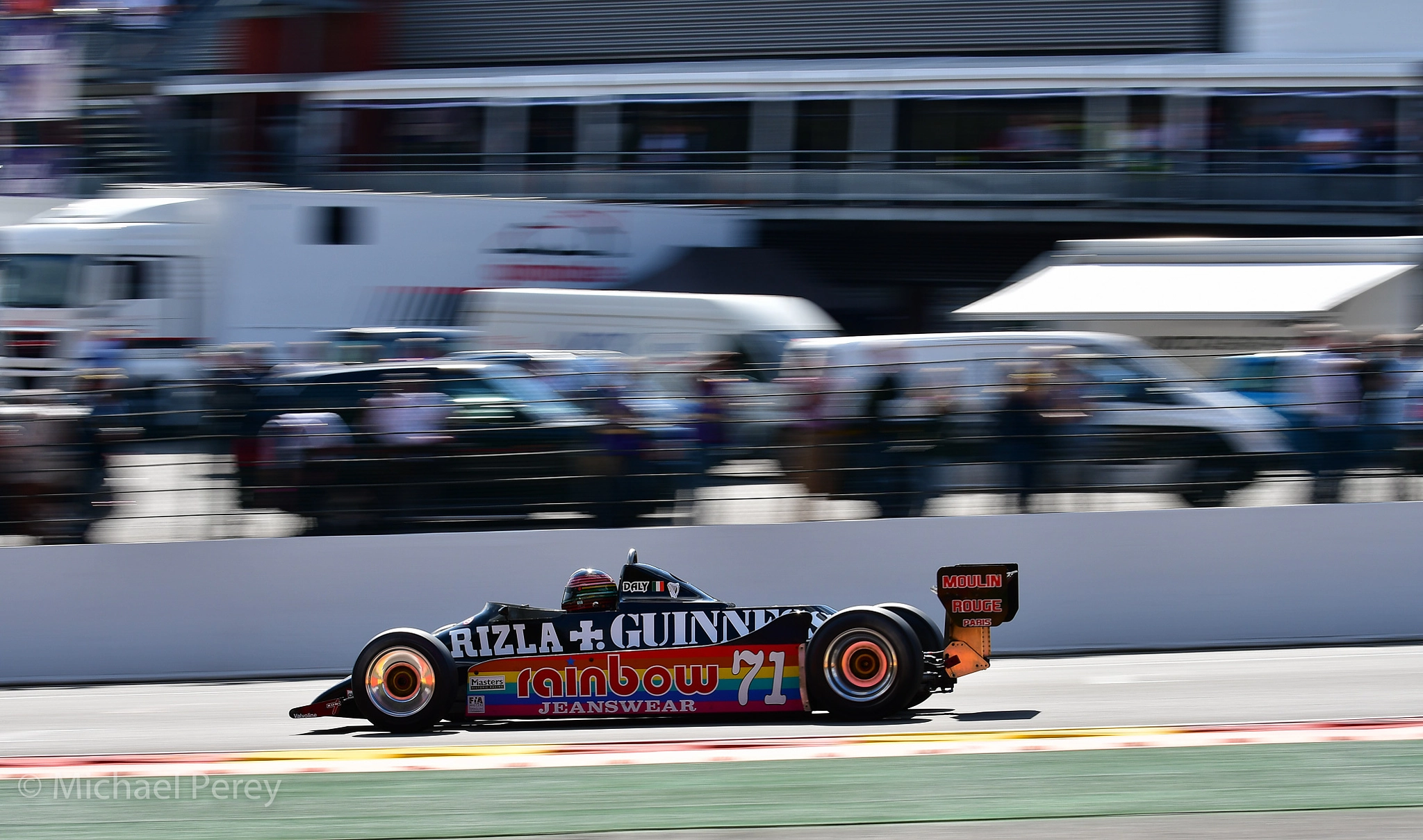 Nikon D500 sample photo. Fia historic formula one championship spa photography