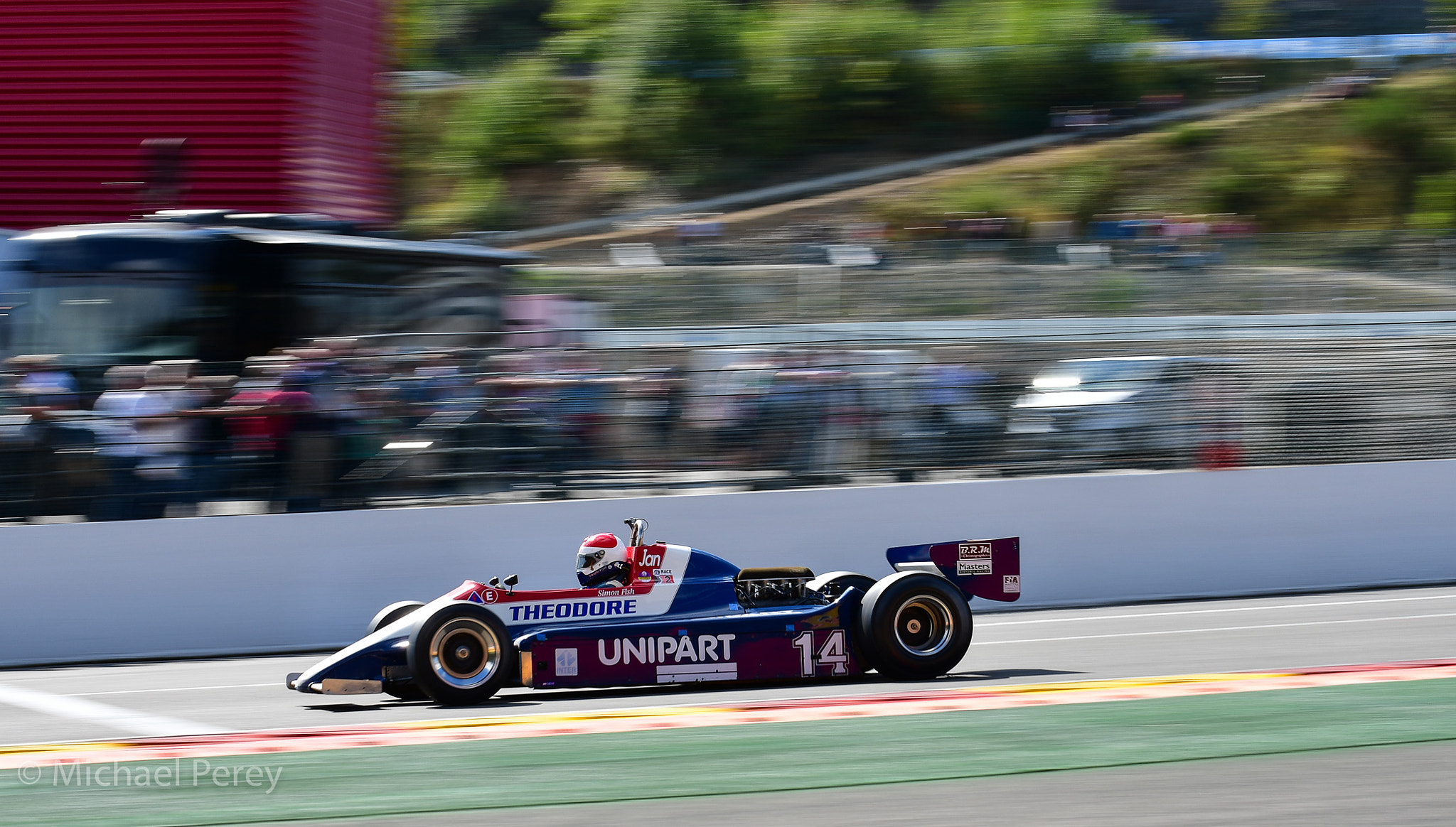 Nikon D500 sample photo. Fia historic formula one championship spa photography