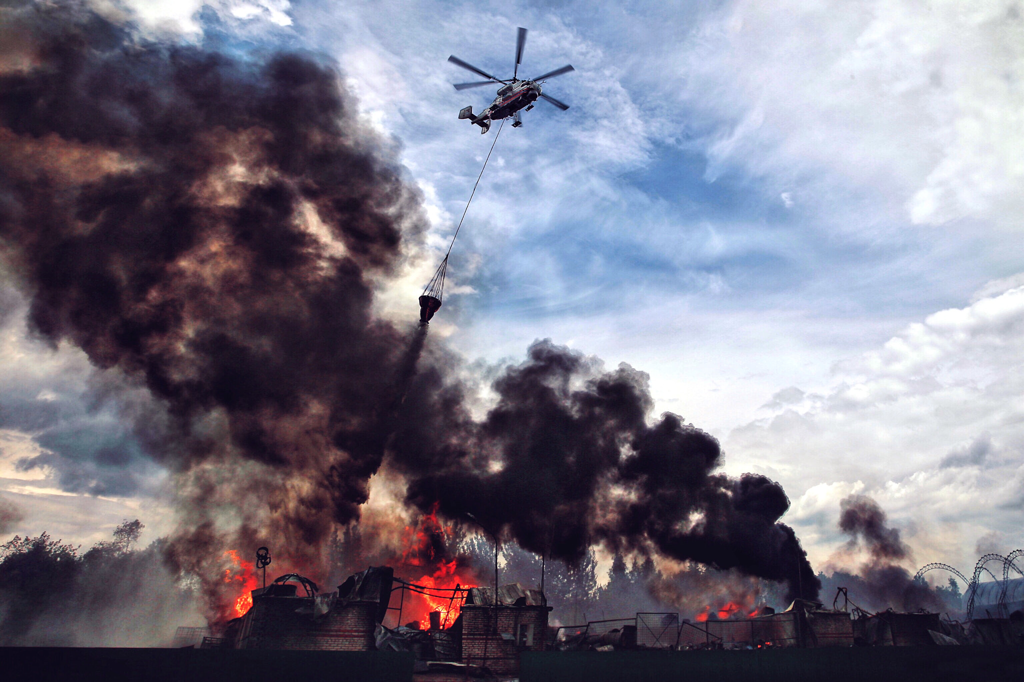 Canon EF 24-70mm F2.8L II USM sample photo. Russian firefighters photography