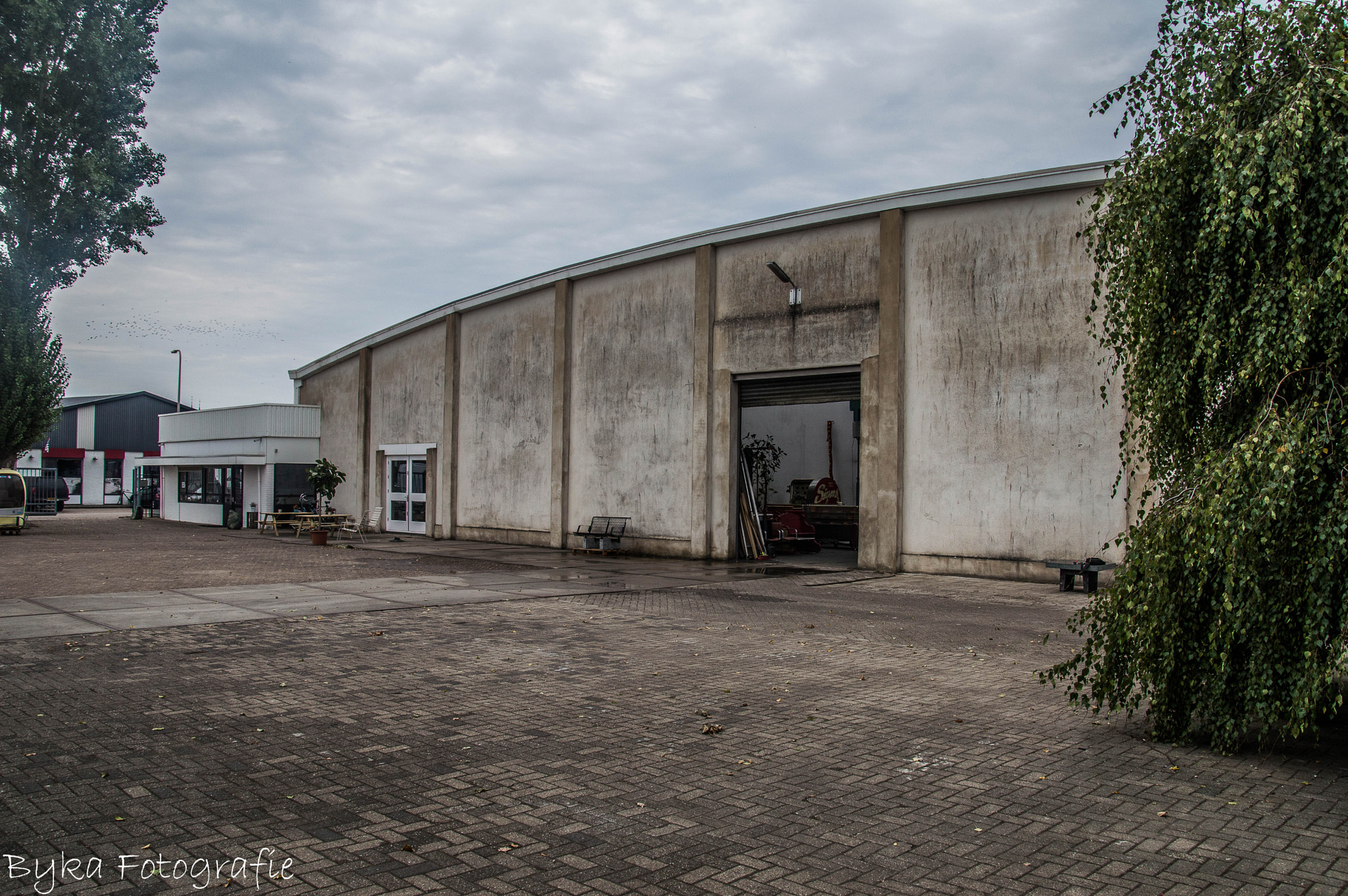 Sigma 28-300mm F3.5-6.3 DG Macro sample photo. Industrial building  photography
