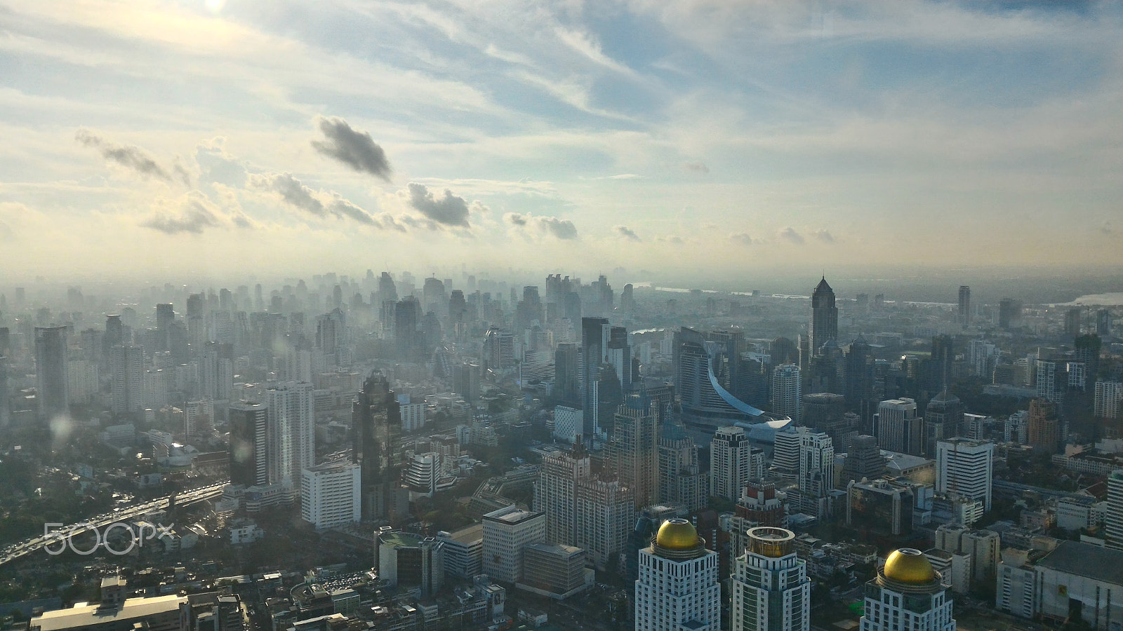 ASUS Z008D sample photo. View of bangkok from 82nd floor photography