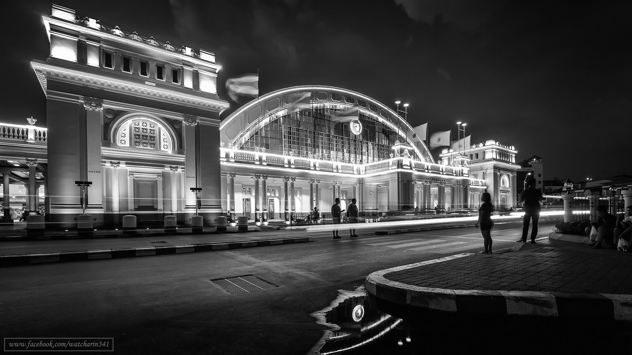 Canon EOS 600D (Rebel EOS T3i / EOS Kiss X5) sample photo. Bangkok railway station photography