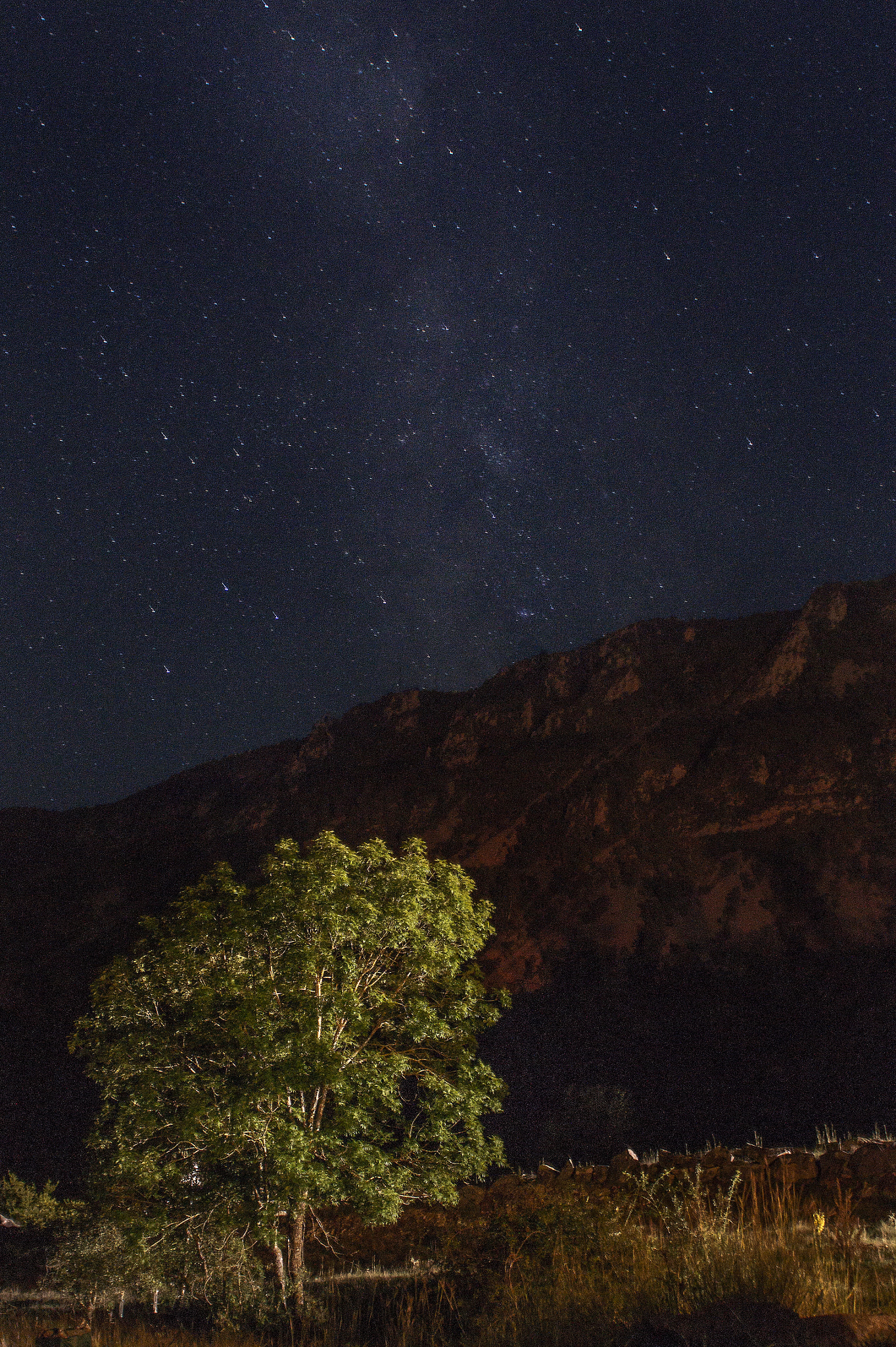 Minolta AF 28-80mm F3.5-5.6 II sample photo. Milkyway photography