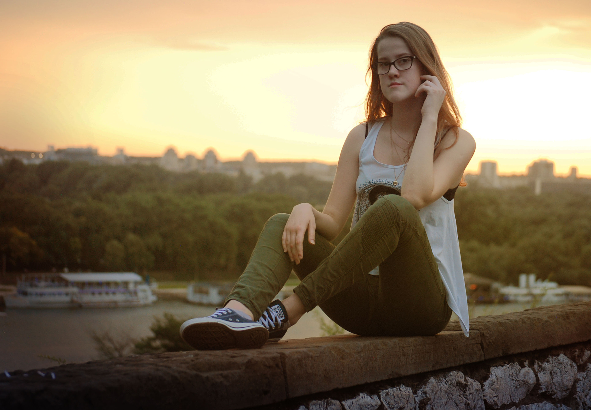 Nikon D80 sample photo. Girl photography