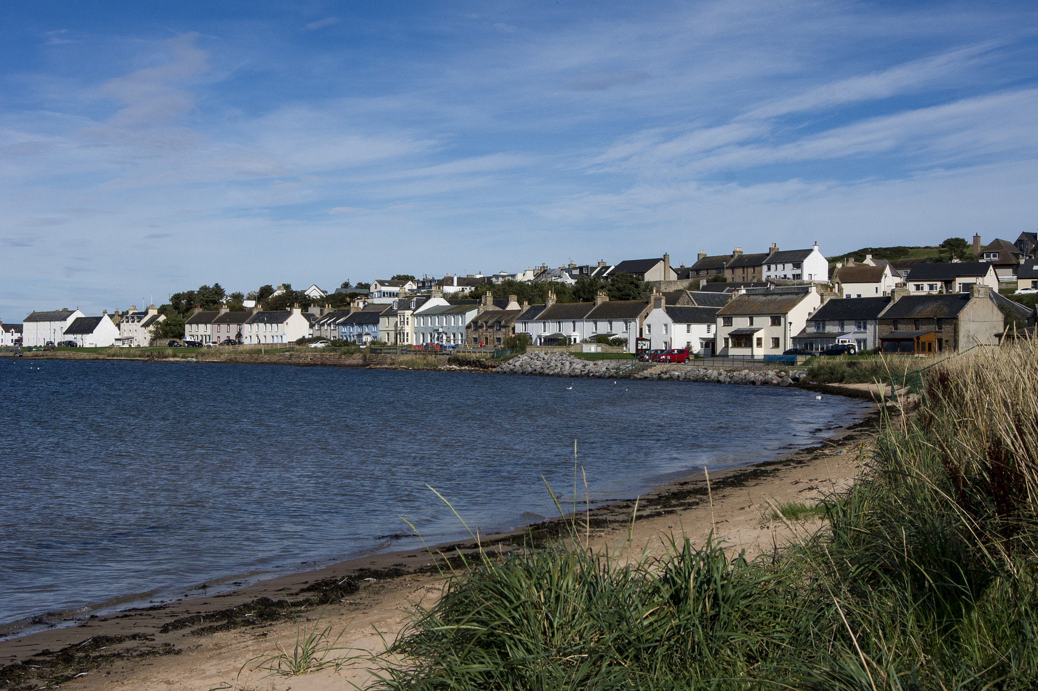 Sony Alpha DSLR-A450 sample photo. Views of portmahomack and district photography