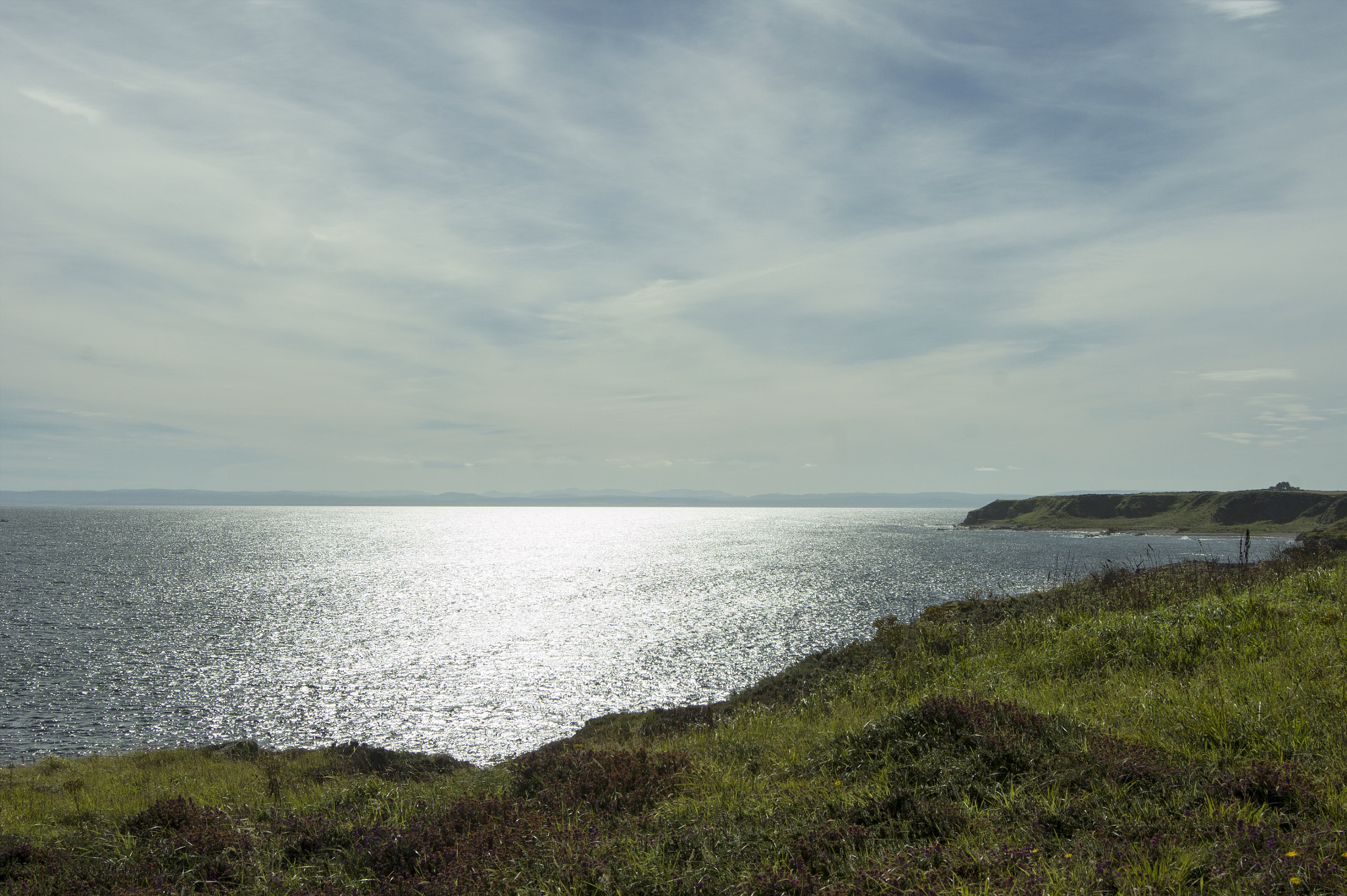 Sony Alpha DSLR-A450 sample photo. Views of portmahomack and district photography