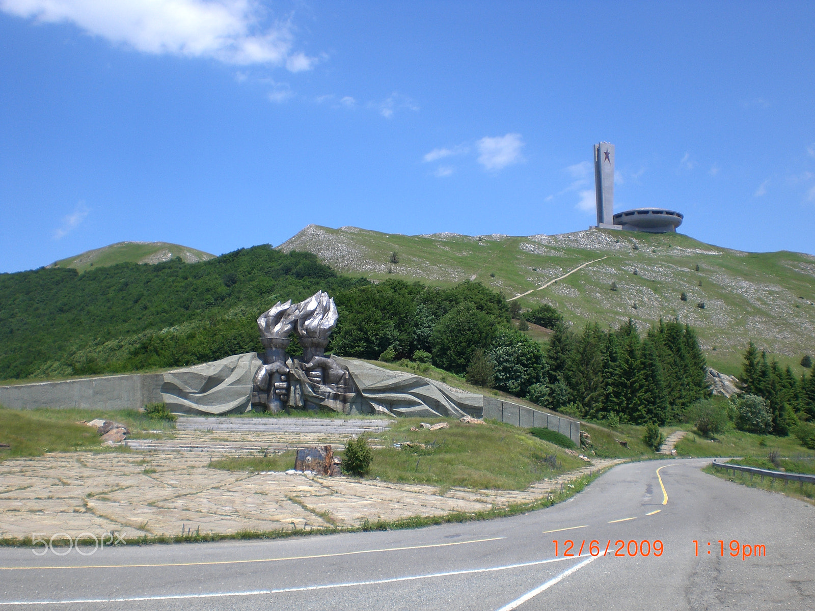 CASIO EX-Z75 sample photo. Buzludzha, bulgaria photography