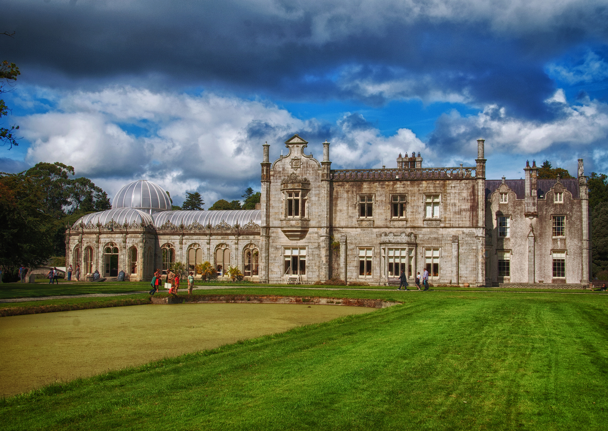 Nikon D60 + Sigma 18-200mm F3.5-6.3 DC OS HSM sample photo. Kilruddery house photography