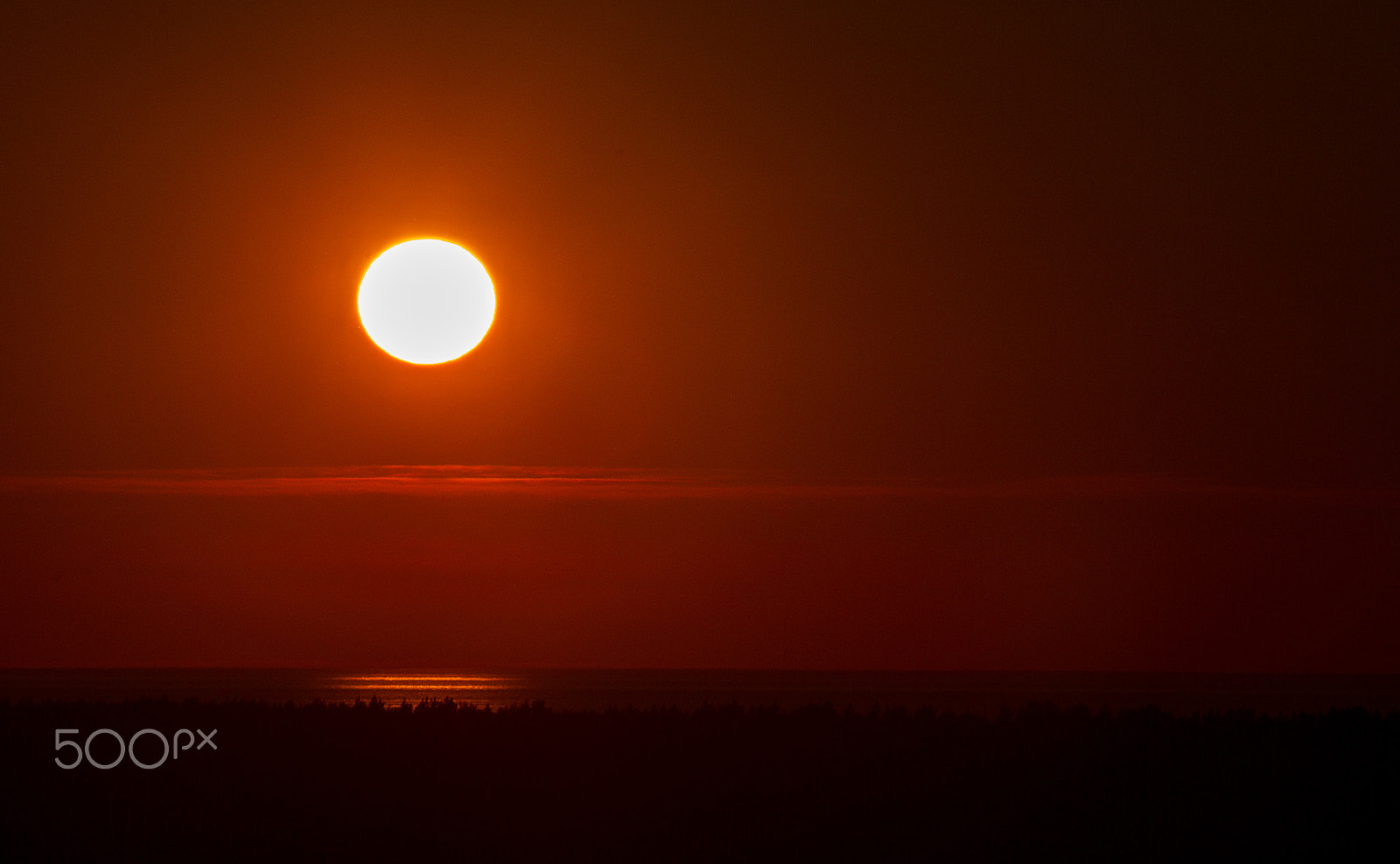 Canon EF 35-350mm F3.5-5.6L USM sample photo. Sunset sea photography