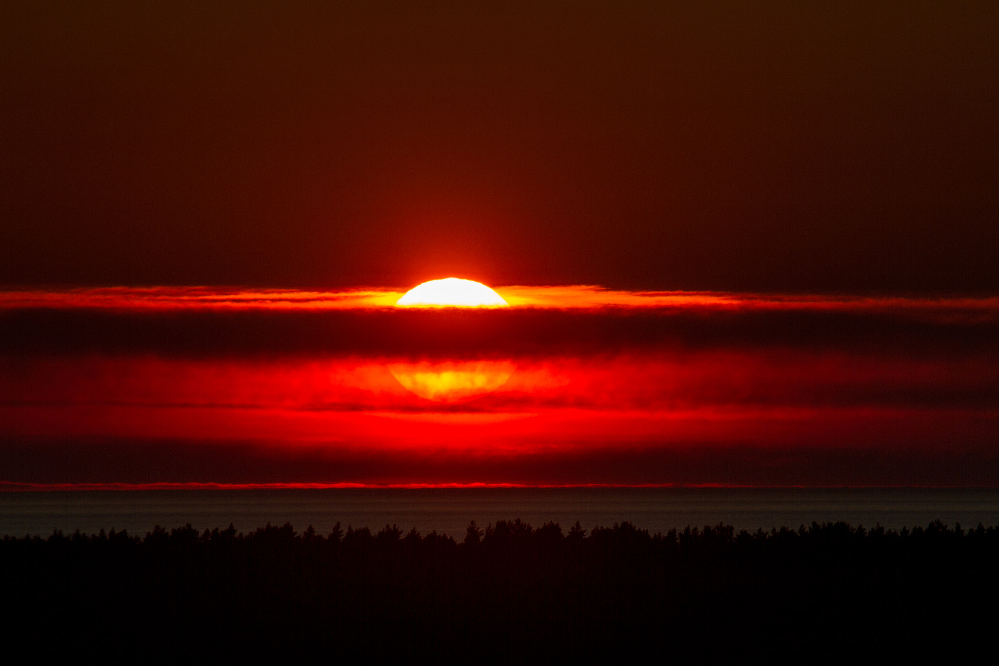 Canon EF 35-350mm F3.5-5.6L USM sample photo. Sunset sea ii photography