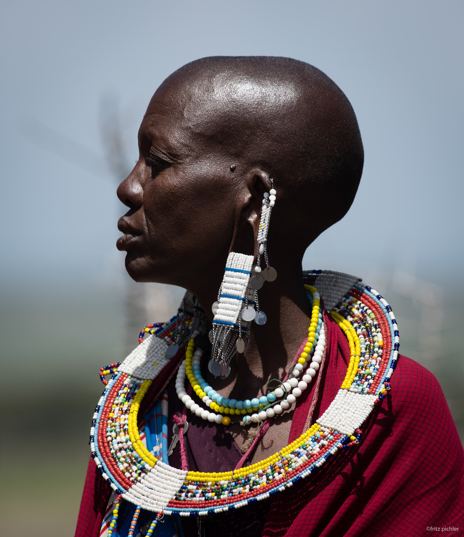 Pentax smc DA* 300mm F4.0 ED (IF) SDM sample photo. Traditionell massai photography
