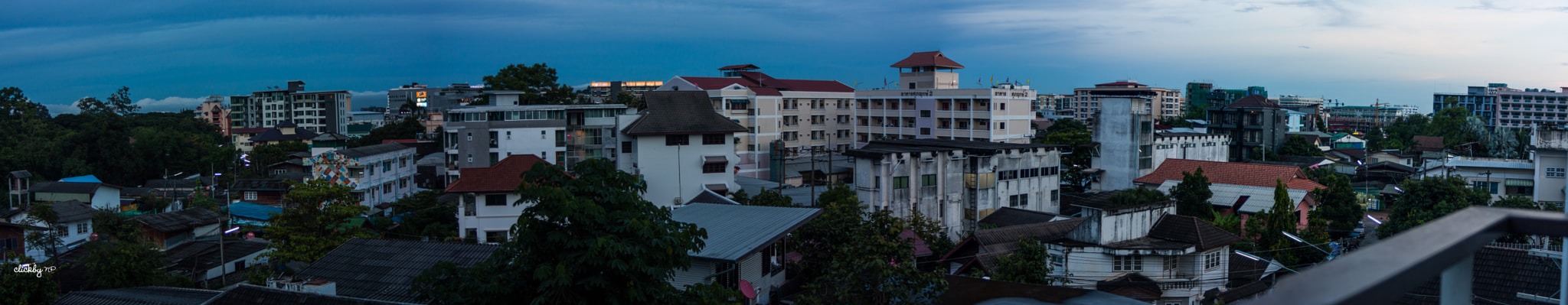 Canon EOS 450D (EOS Rebel XSi / EOS Kiss X2) sample photo. Balcony-pano chiang mai photography
