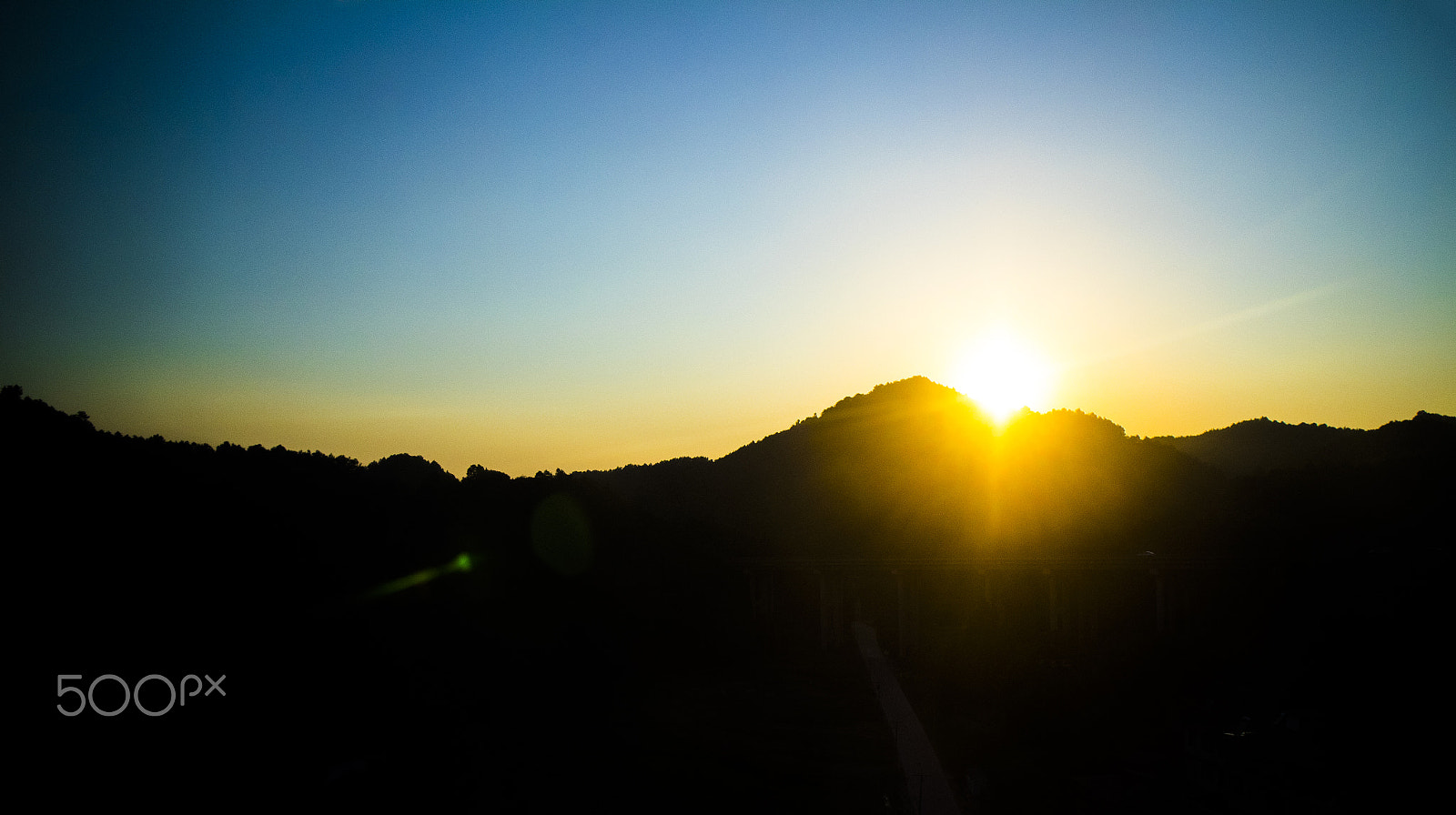 Canon EOS M2 sample photo. Sunset in dabieshan mountains photography