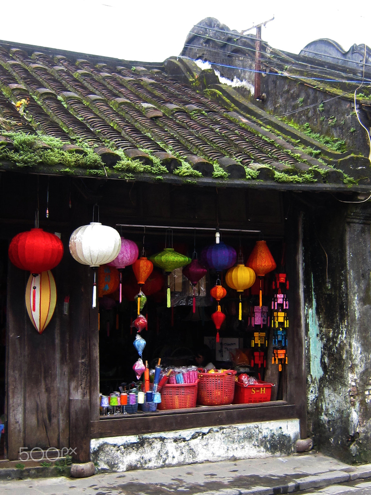 Canon PowerShot SD3500 IS (IXUS 210 / IXY 10S) sample photo. Lanterns in vietnam photography