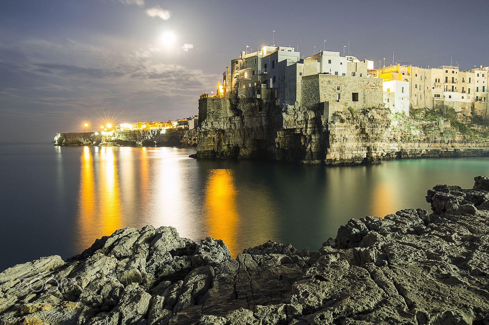 Canon EOS 70D + Canon EF 16-35mm F4L IS USM sample photo. Postcard from polignano photography