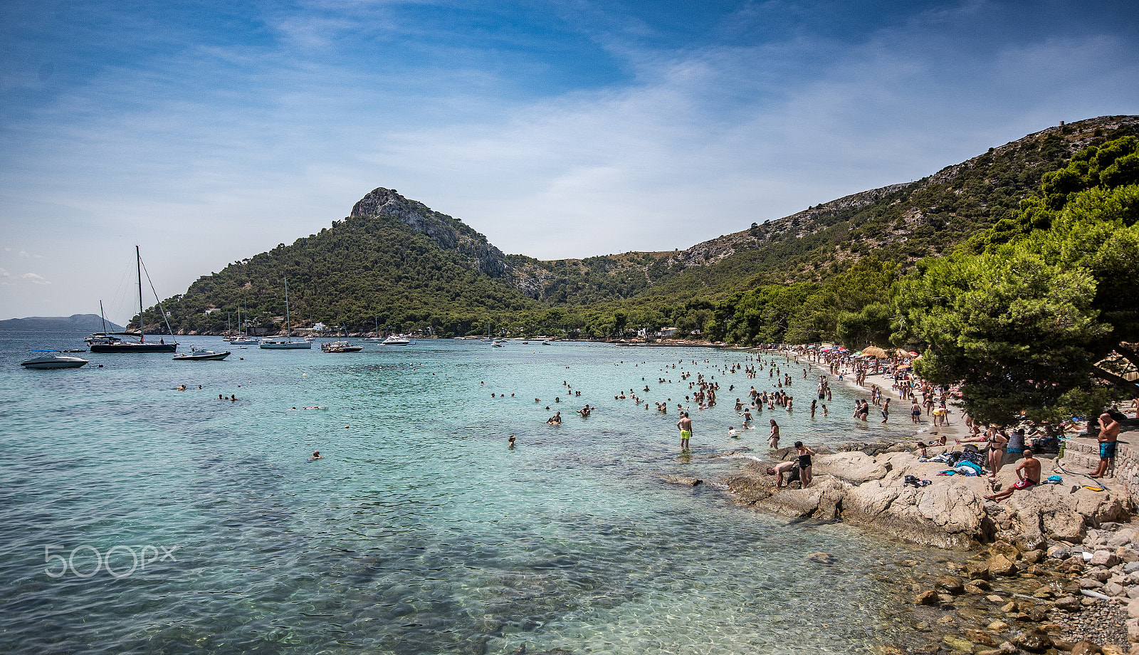 Sigma 10-20mm F4-5.6 EX DC HSM sample photo. Formentor beach photography