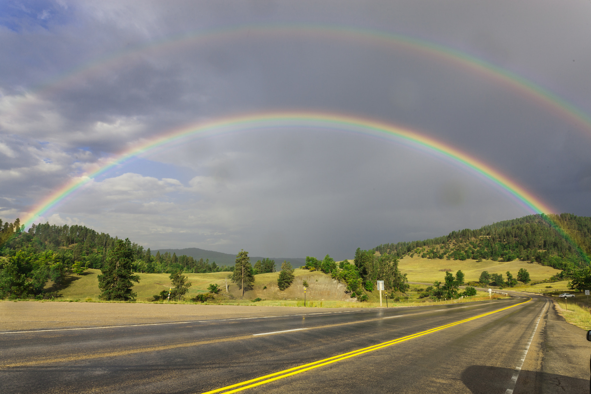 Canon EOS-1Ds Mark III sample photo. Rainbow photography