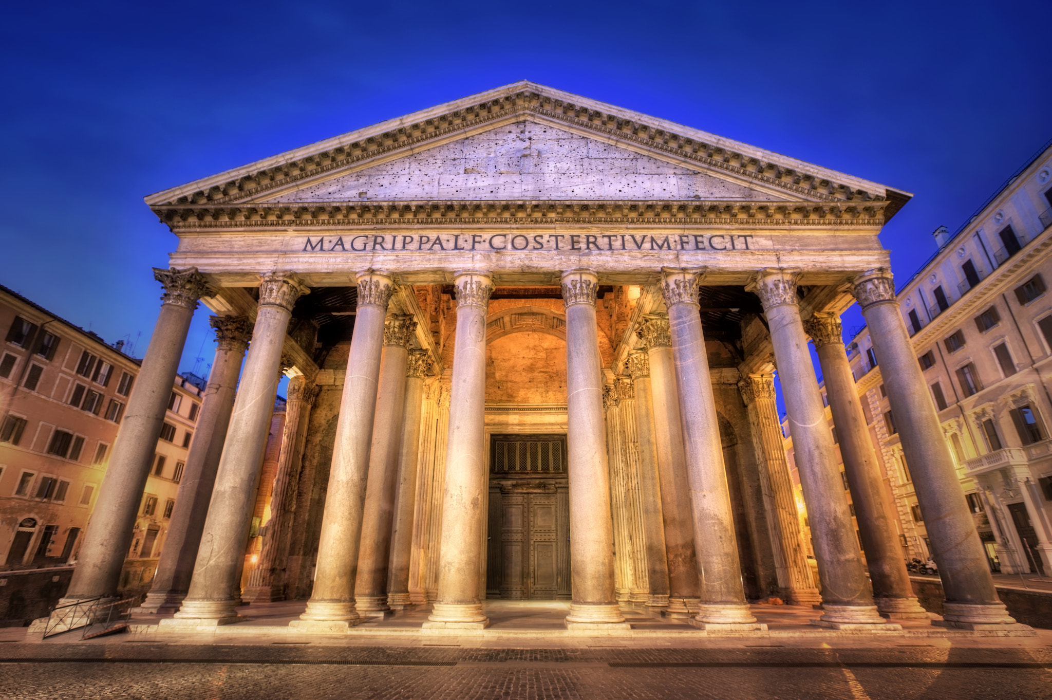 Sony a7R + Canon EF 16-35mm F2.8L II USM sample photo. Early morning pantheon photography