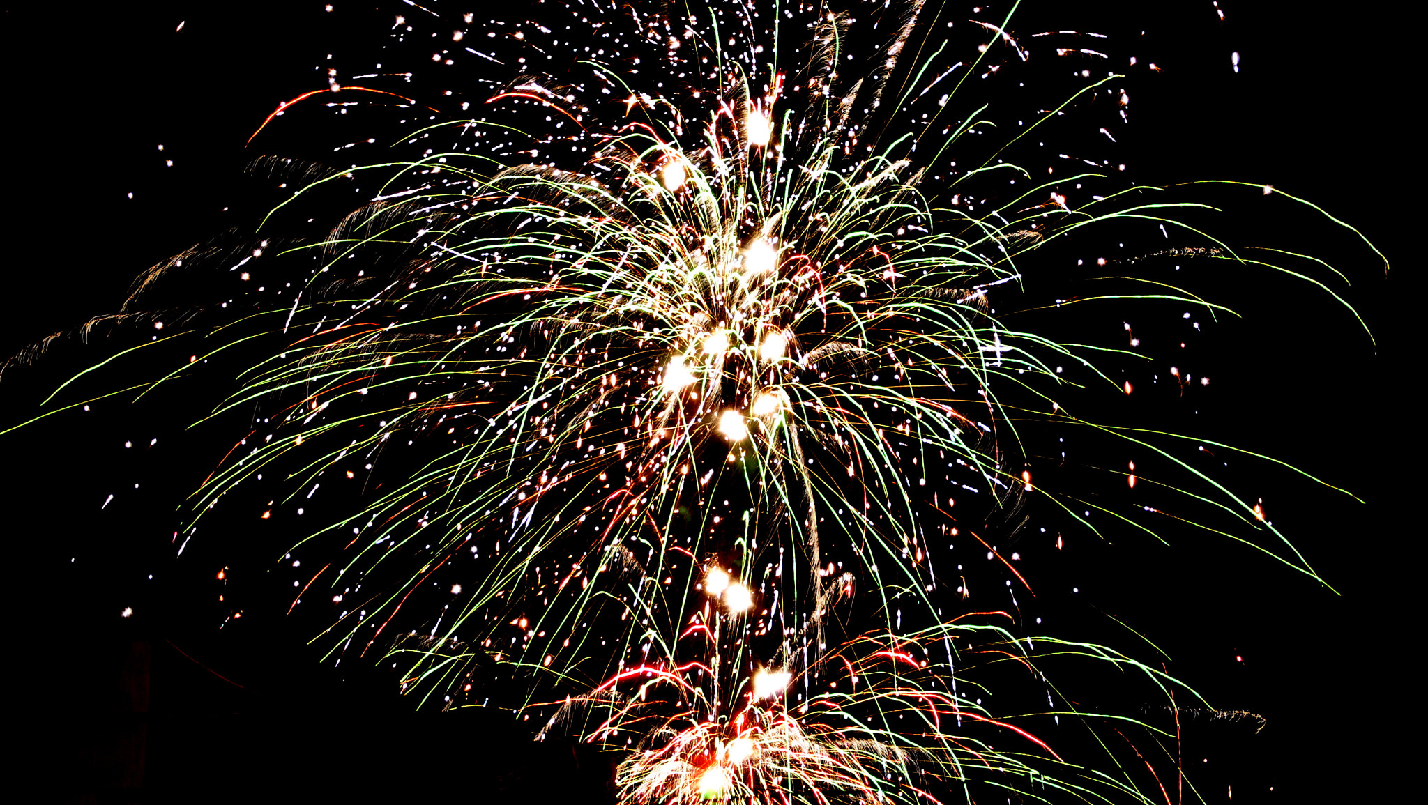 Nikon D3000 sample photo. Fireworks photography