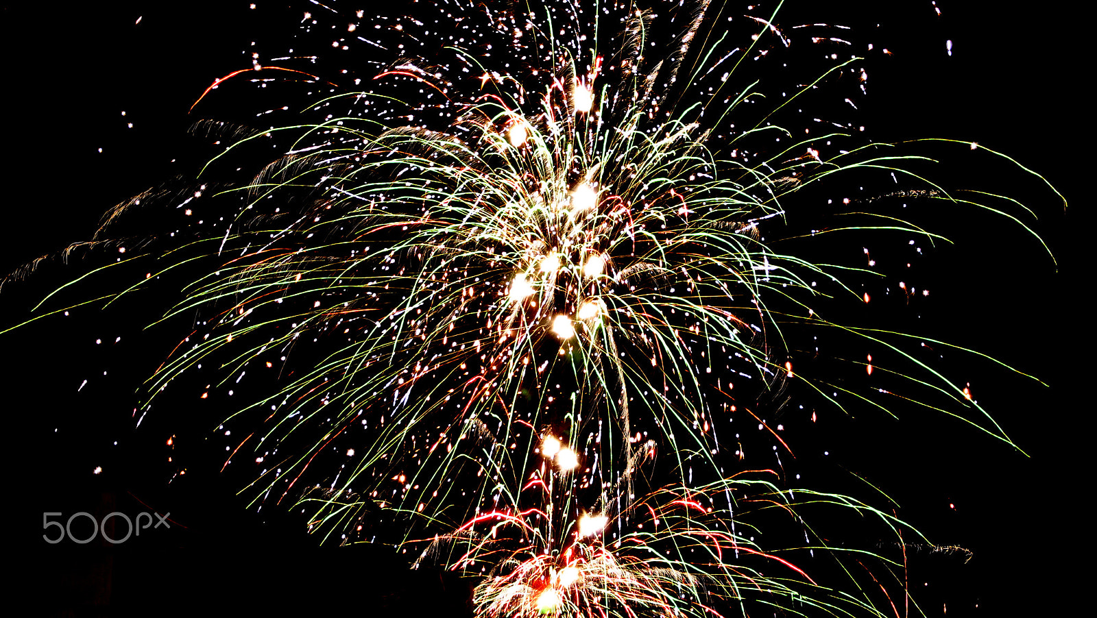 Nikon D3000 sample photo. Fireworks photography