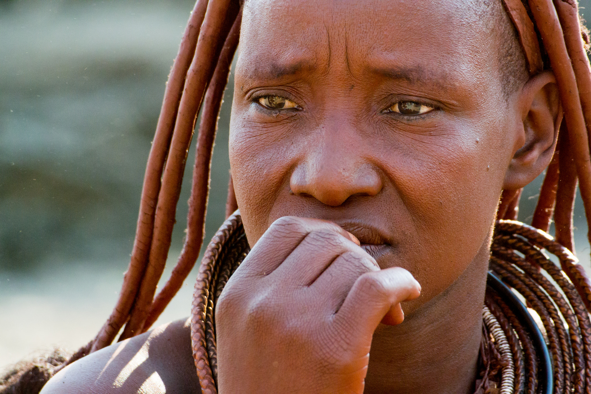 Nikon 1 V2 sample photo. Himba triste photography