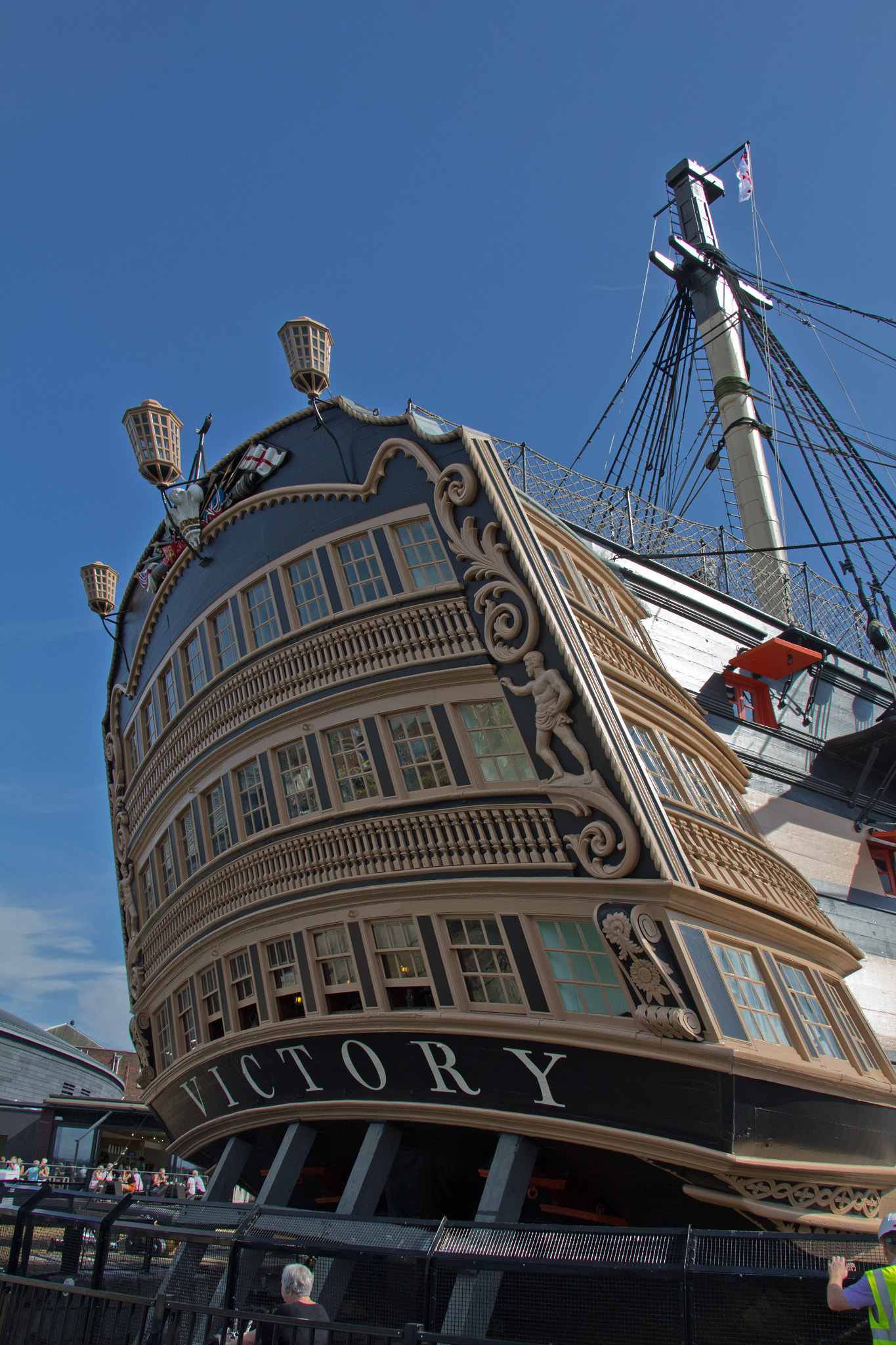 Canon EOS 60D + Canon EF-S 18-135mm F3.5-5.6 IS USM sample photo. Hms victory. photography