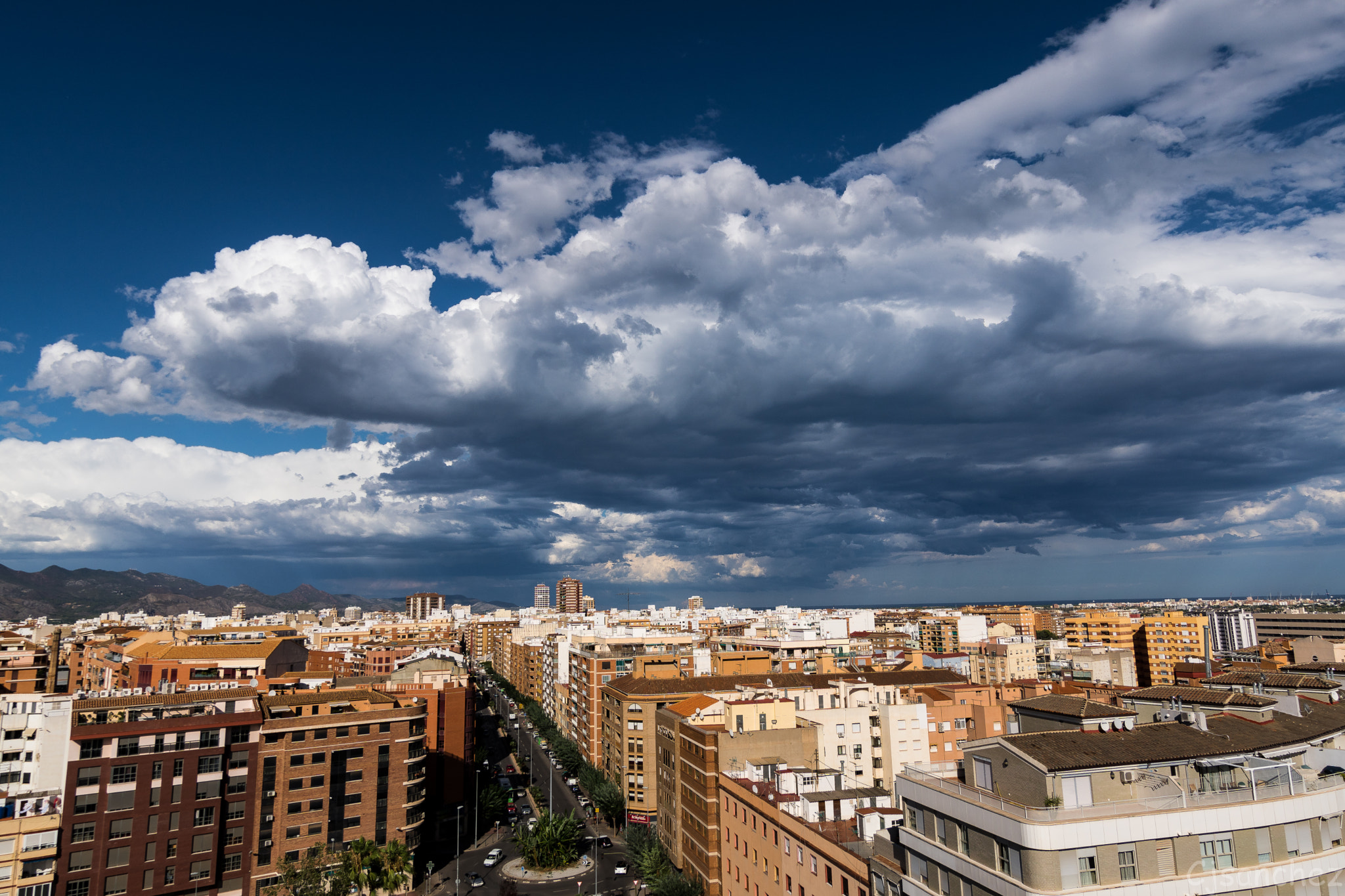 Sony ILCA-77M2 sample photo. Tormenta  sobre castellon photography