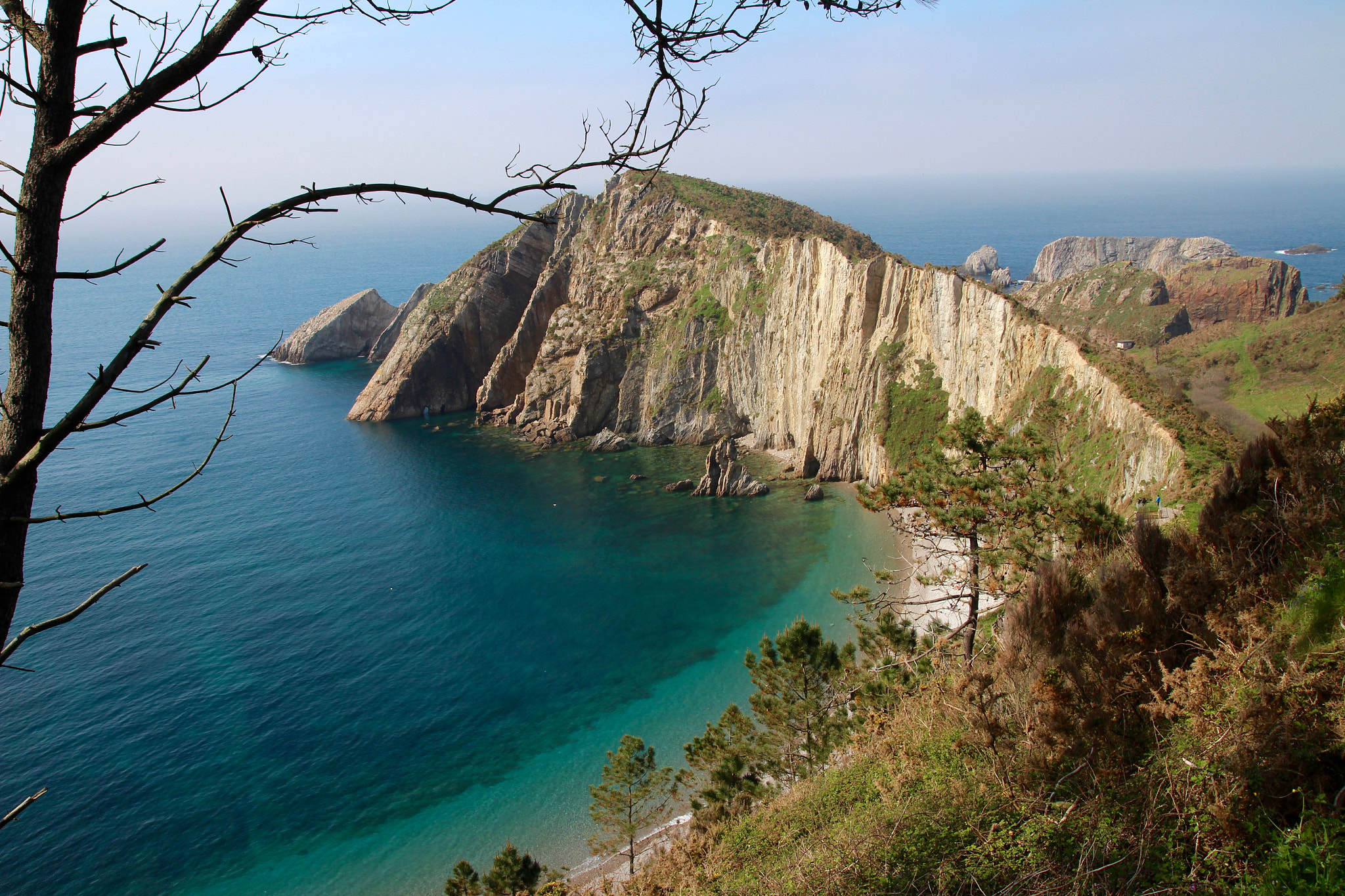 Tamron SP AF 17-50mm F2.8 XR Di II LD Aspherical (IF) sample photo. Playa de silencio photography