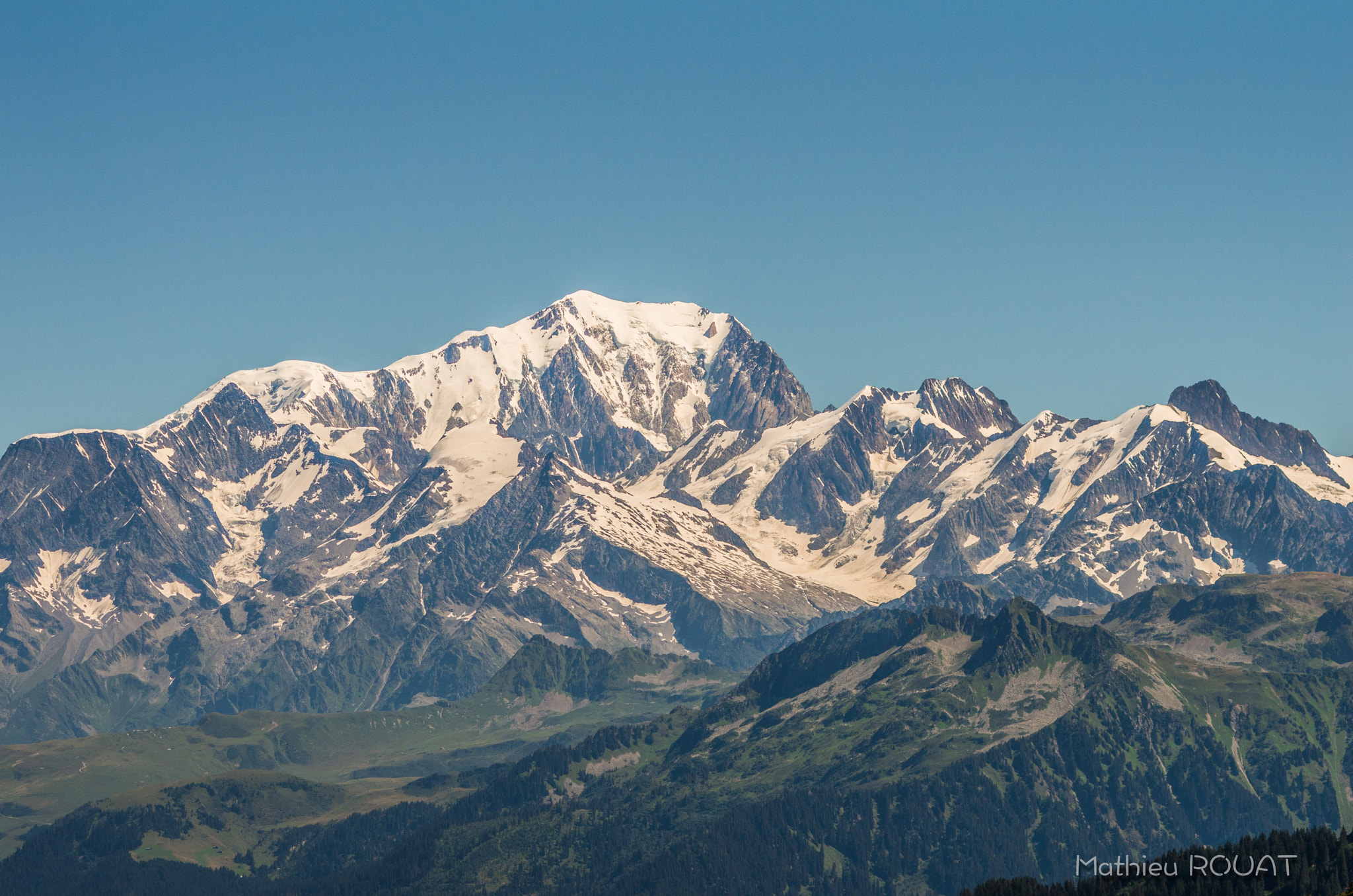 smc PENTAX-FA Macro 100mm F2.8 sample photo. Le mont blanc photography