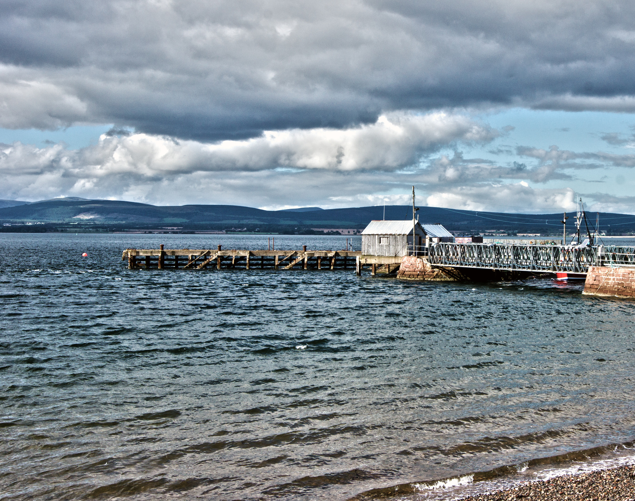 Sony Alpha DSLR-A450 sample photo. Cromarty re-visited photography