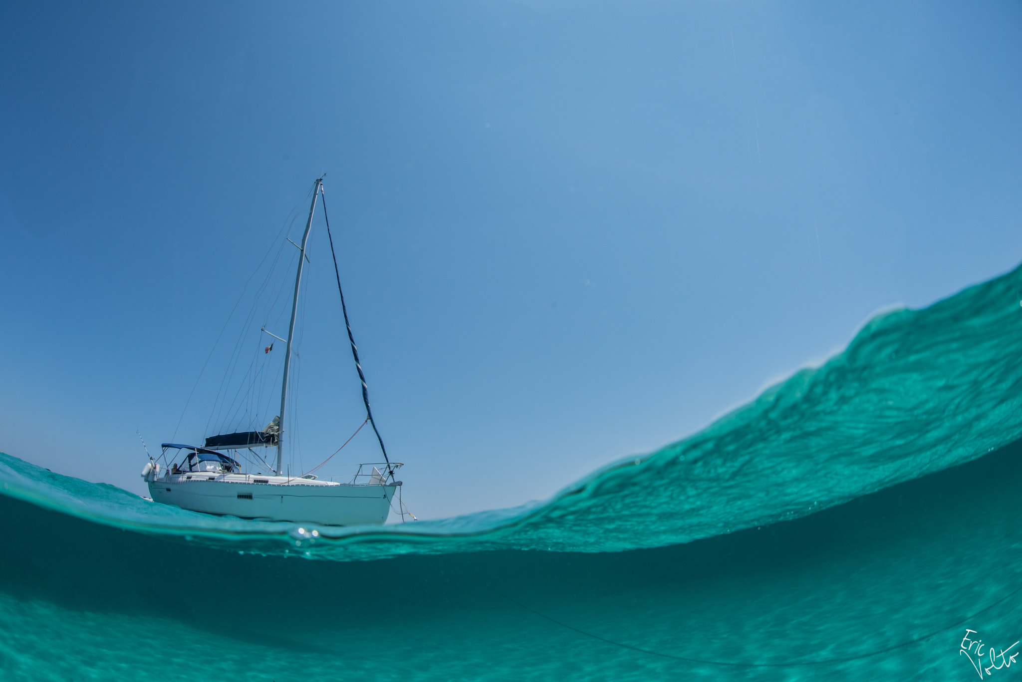 Nikon D750 + Sigma 15mm F2.8 EX DG Diagonal Fisheye sample photo. Arrêt dans l'eau turquoise... photography
