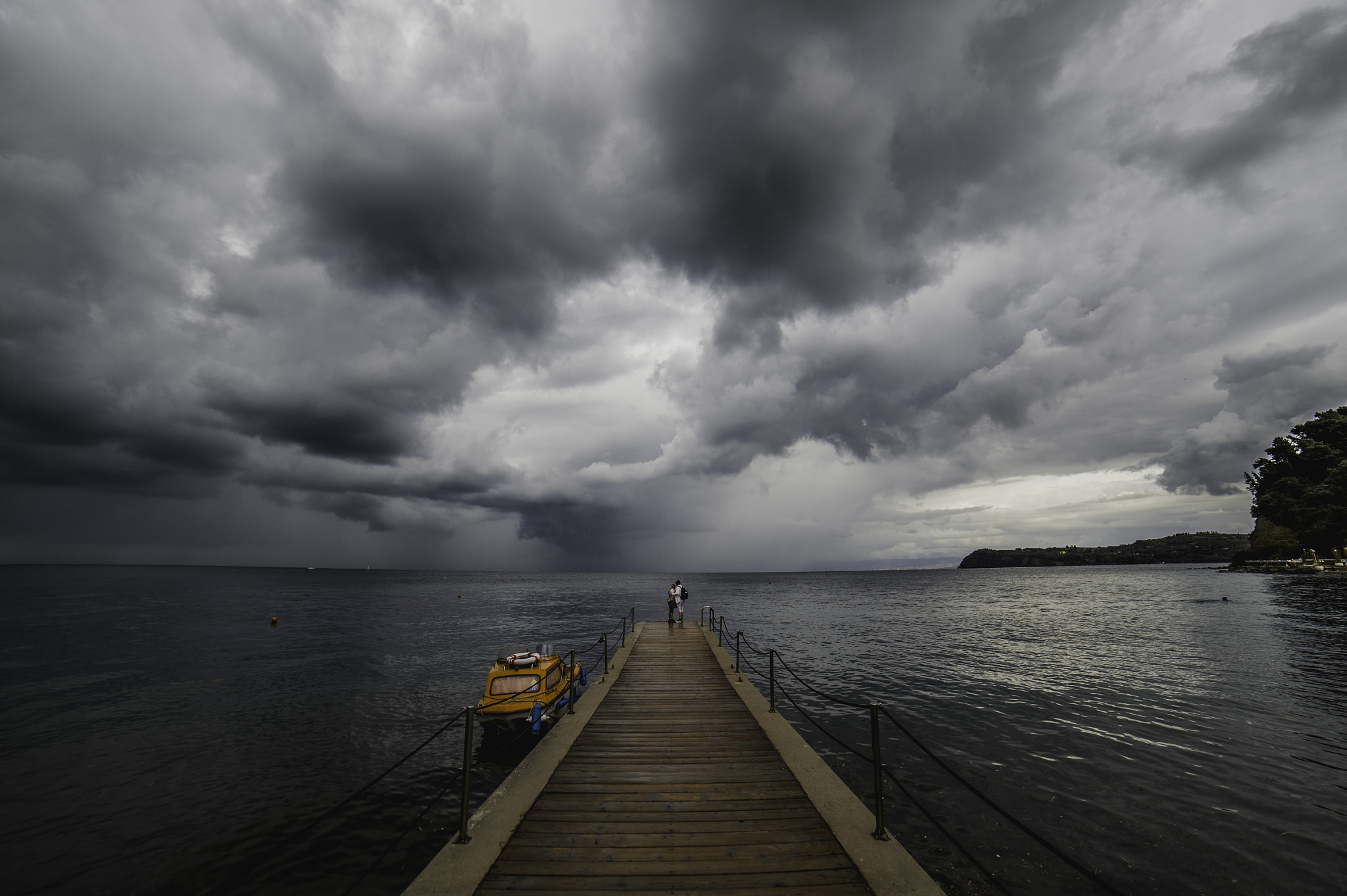 Nikon Df sample photo. Pier photography