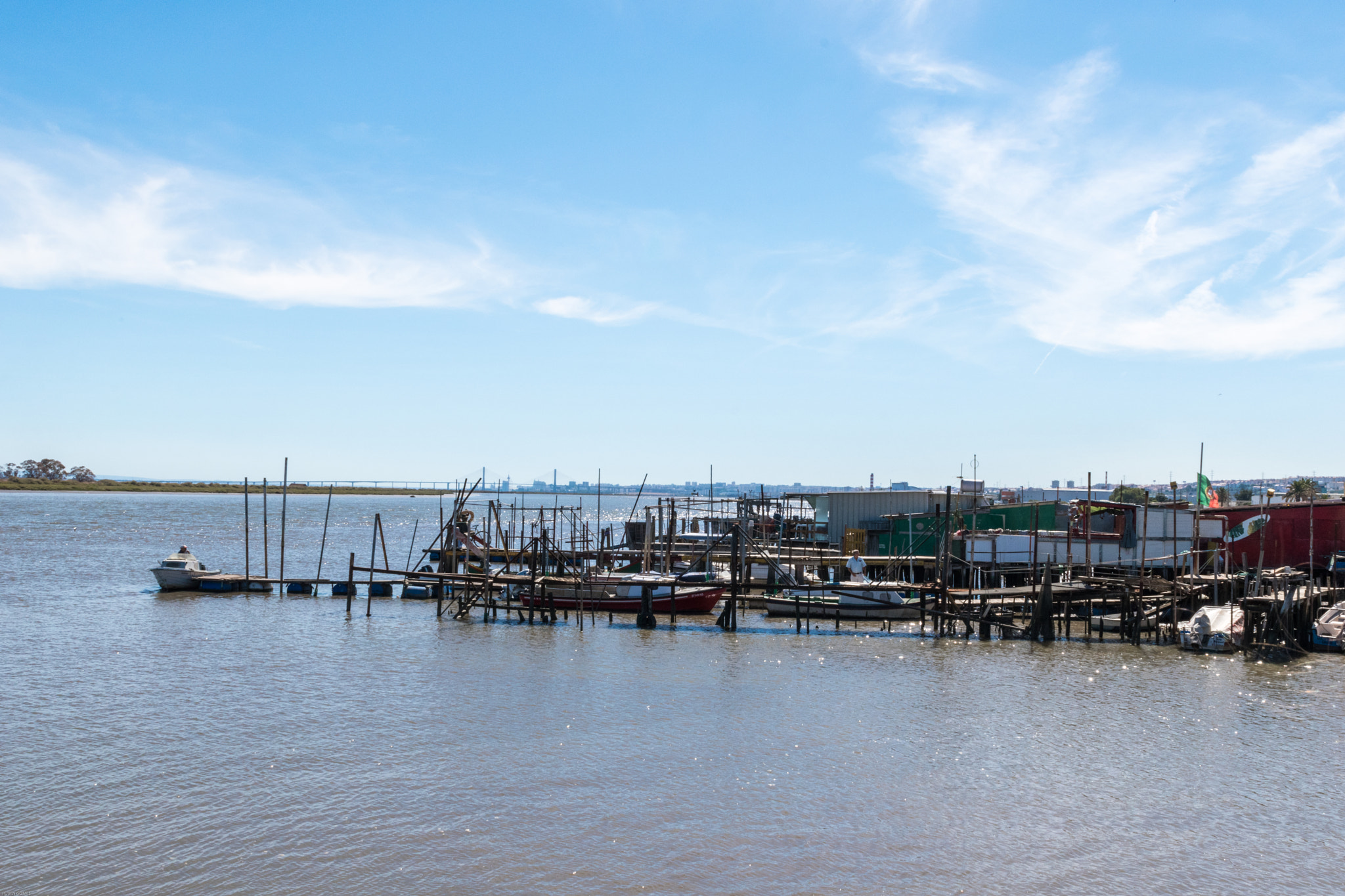 Sigma 24-70mm F2.8 EX DG HSM sample photo. Póvoa de sta. iria harbour photography