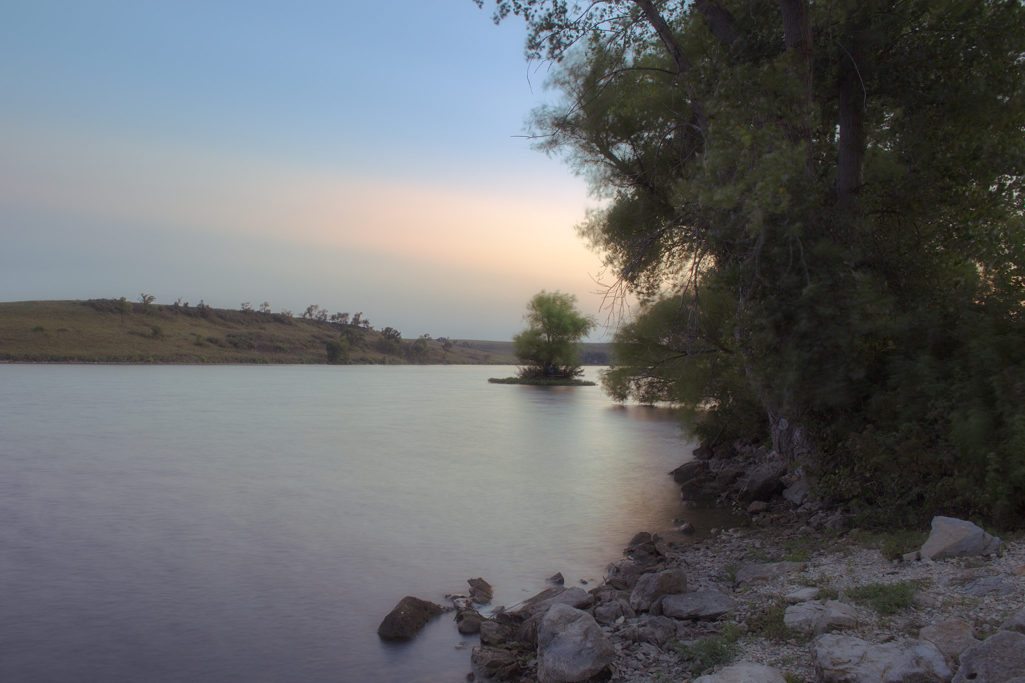Canon EOS 6D + Canon EF 24mm f/1.4L sample photo. Chase county fishing lake photography