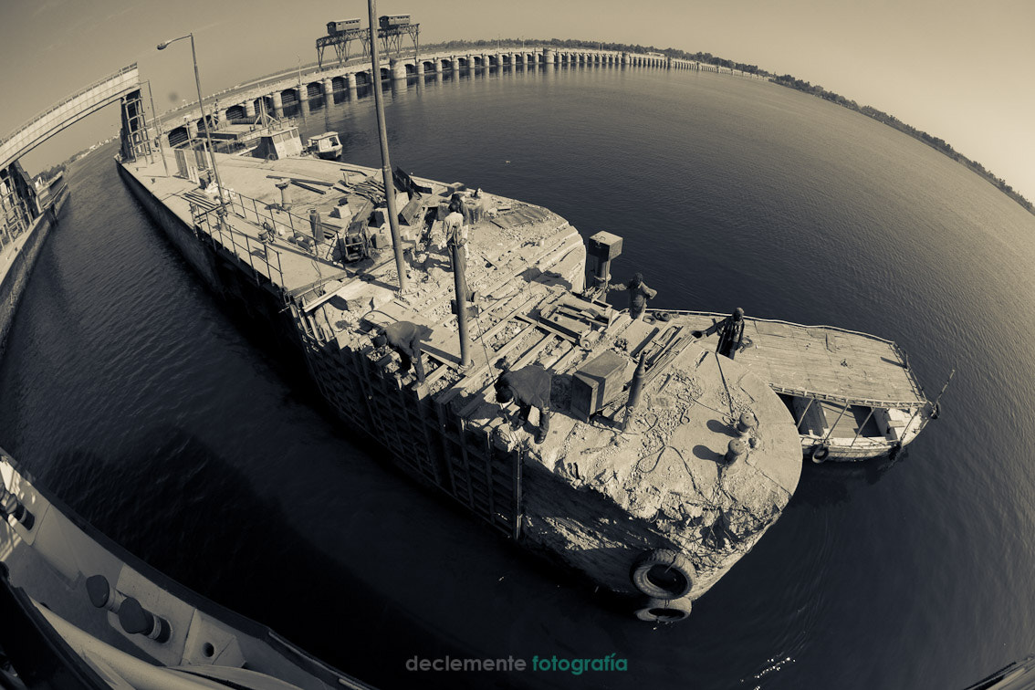 Canon EF 15mm F2.8 Fisheye sample photo. Esna lock photography