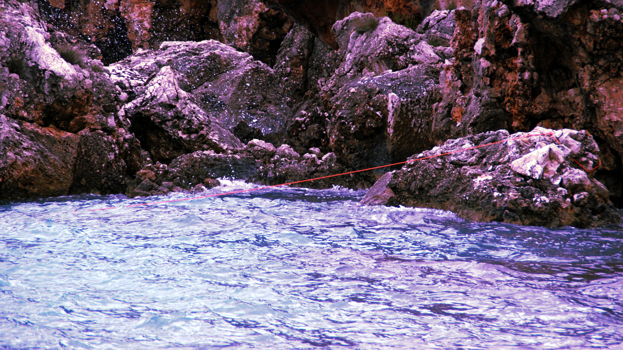 Nikon D80 sample photo. Rope photography