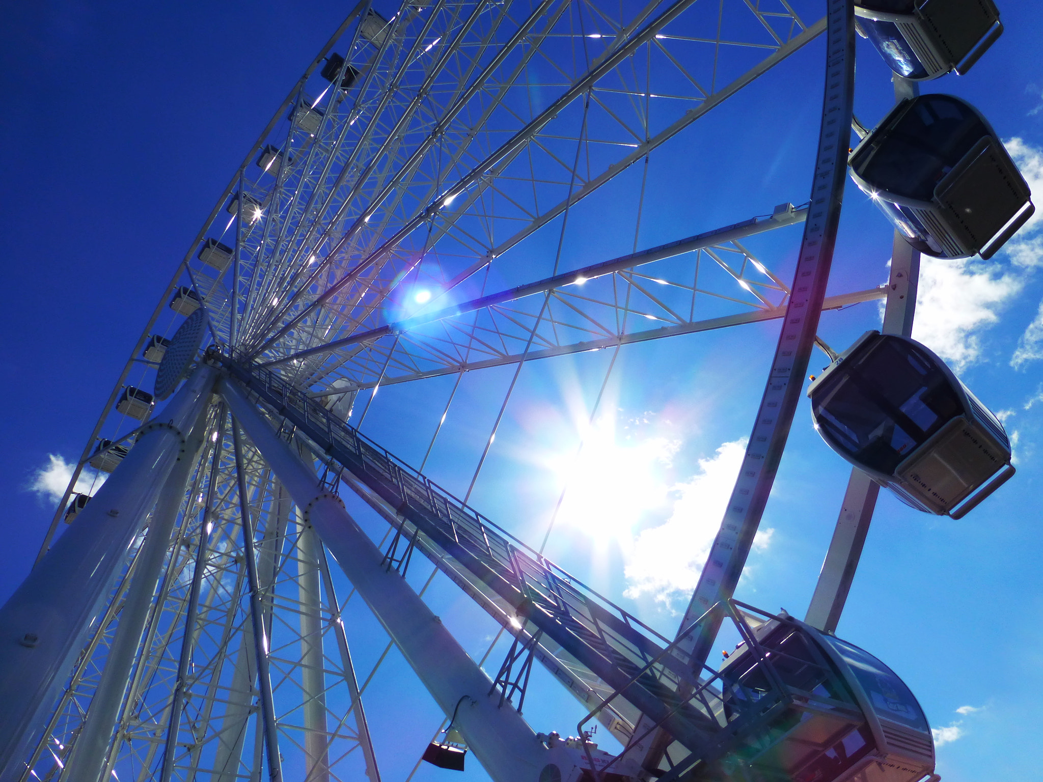 Panasonic DMC-ZS19 sample photo. Fair ride photography