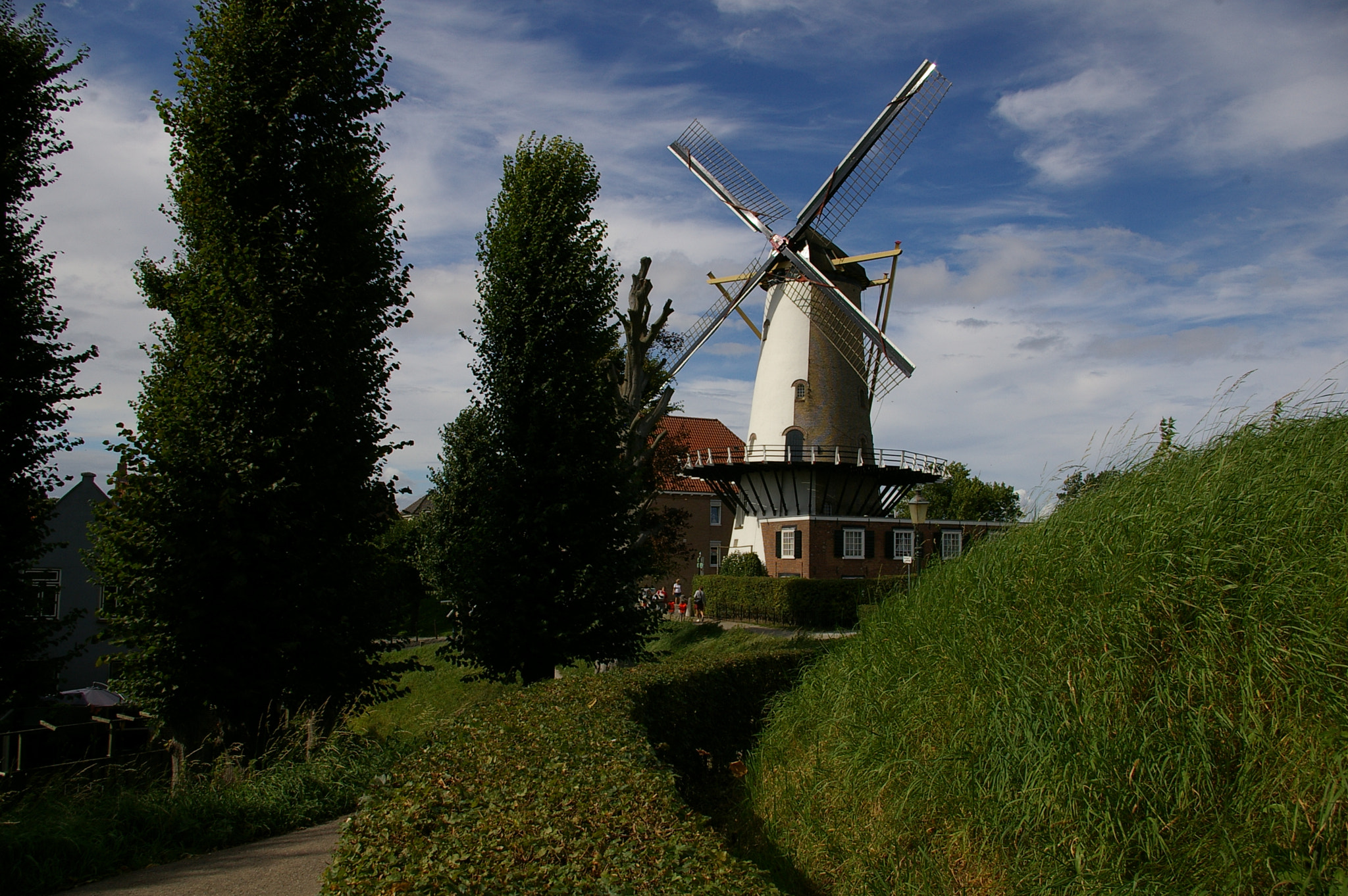 Pentax *ist DL sample photo. Windmill ii - willemstad photography