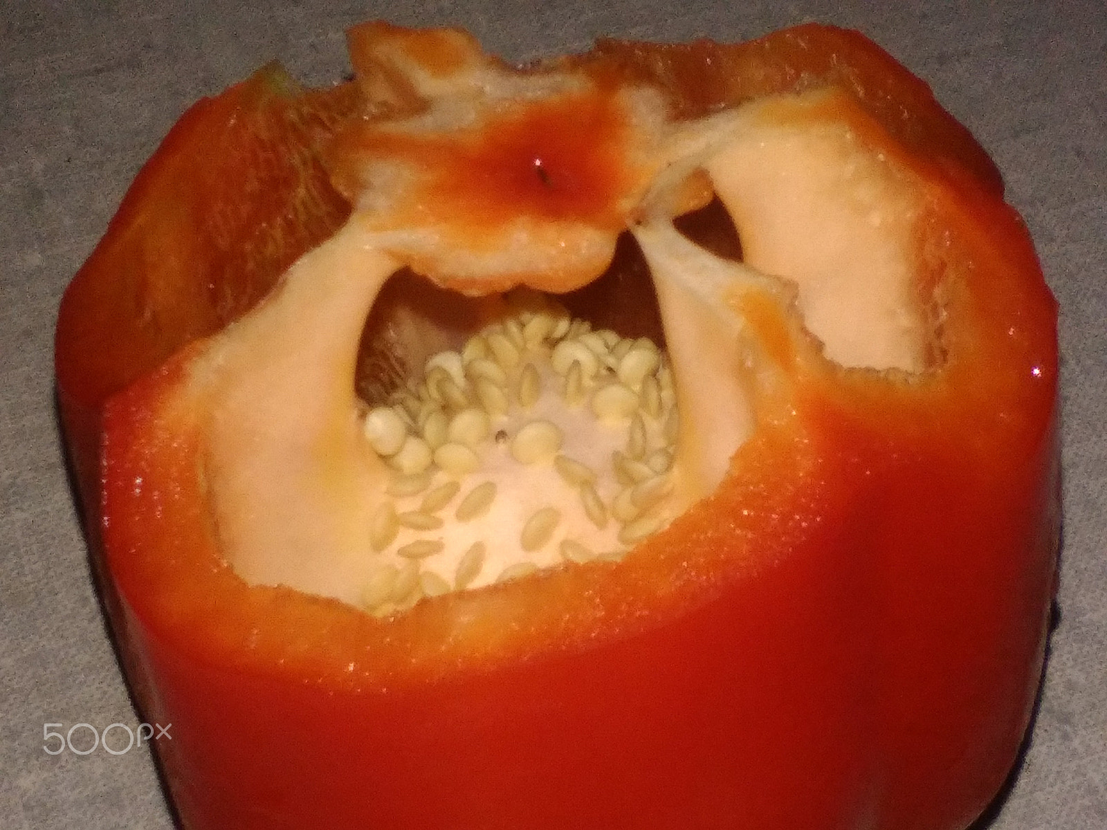 HUAWEI Y550-L01 sample photo. Cut sweet red paprika photography
