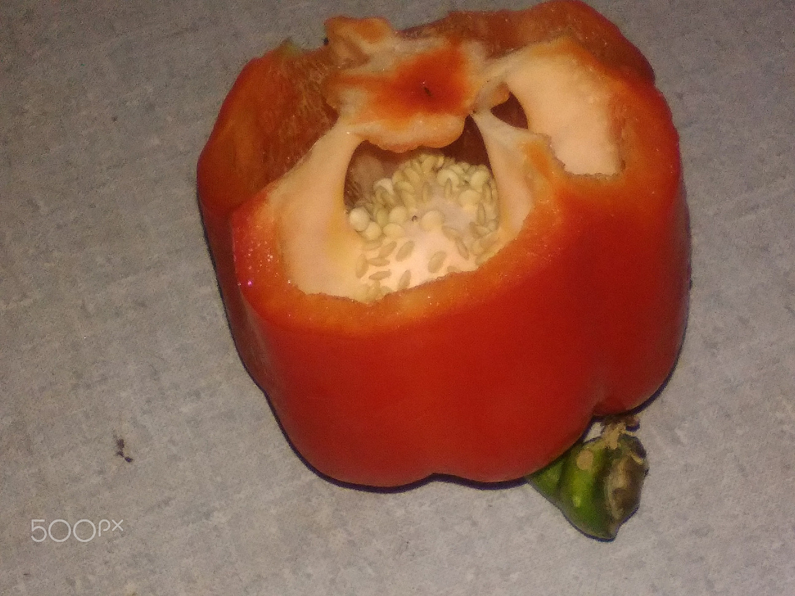 HUAWEI Y550-L01 sample photo. Cut sweet red paprika photography