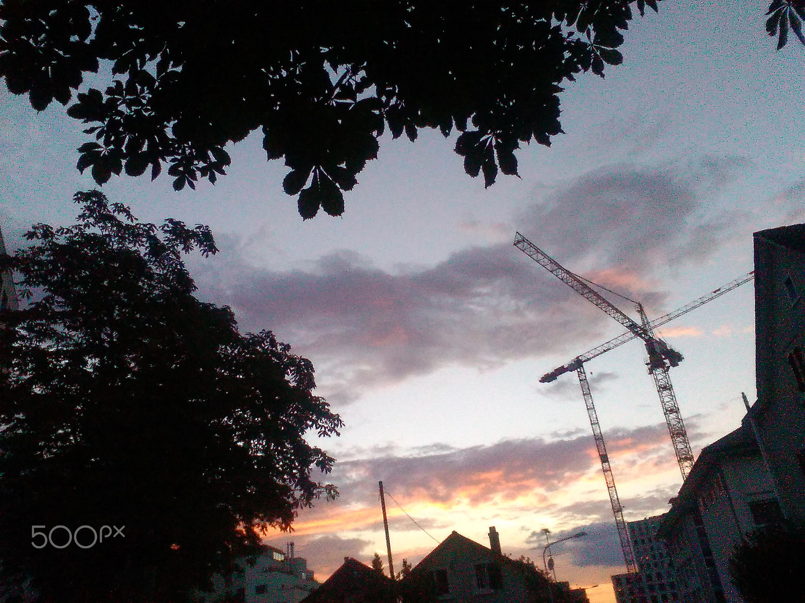 HUAWEI Y550-L01 sample photo. Sunset in the city photography